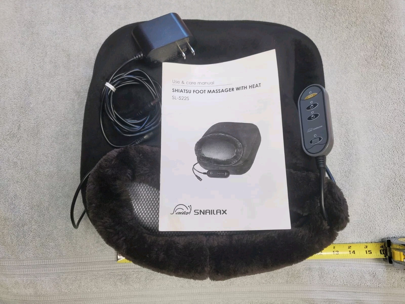 Shiatsu Foot Massager with Heat – Model # SL-522S Used