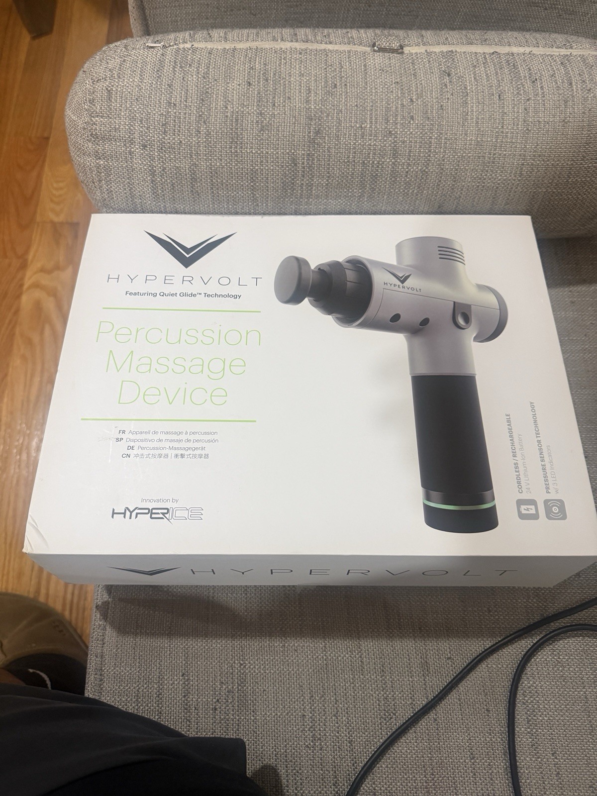 Hyperice HPI5300000100 Hypervolt Portable Massage Device