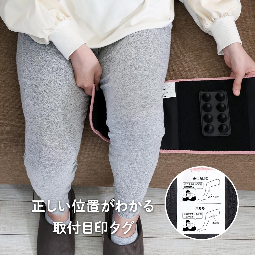 Doshisha Gorilla No Futatsukami Calf Thigh Massager GRM-2501 GY Gray Japan New