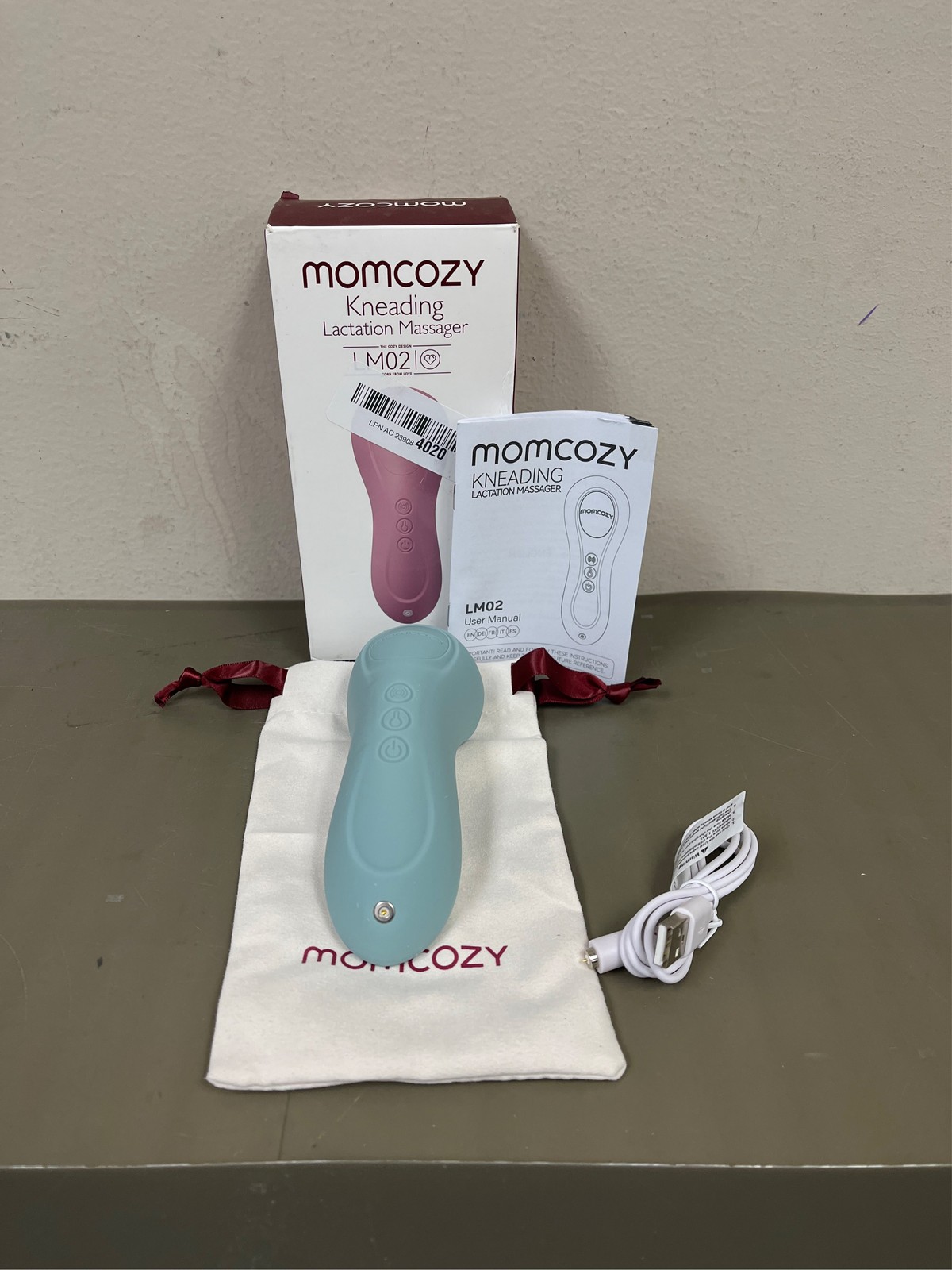 Momcozy Rolling Lactation Massager with Heat, 3-in-1 Real-Like Massage for Rel 2
