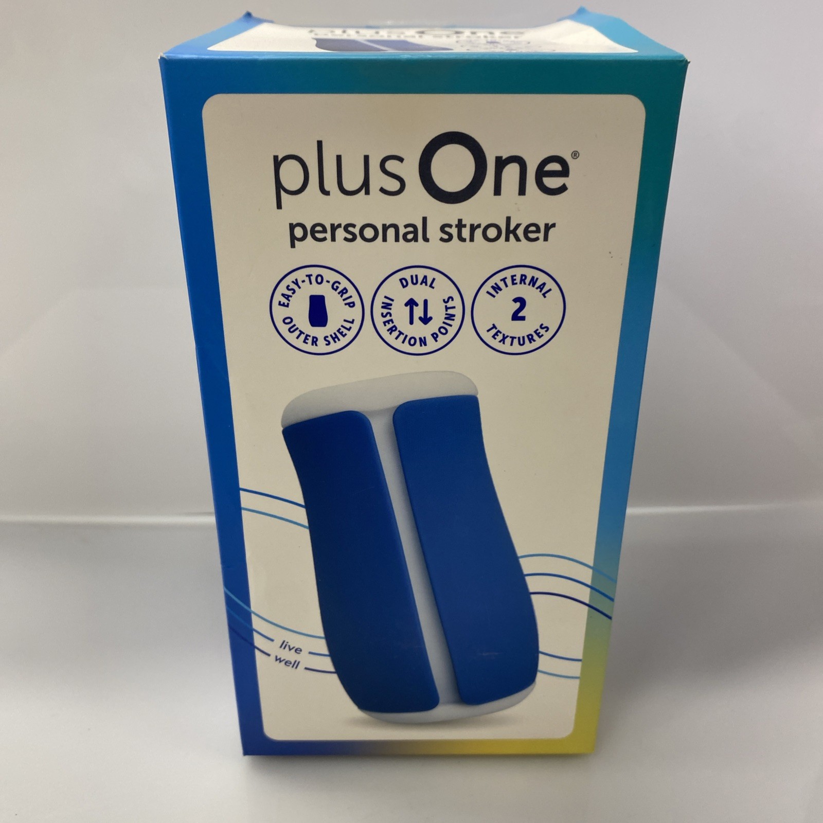 Plus One Personal Stroker WITH Storage Case Included – New – Color May Vary