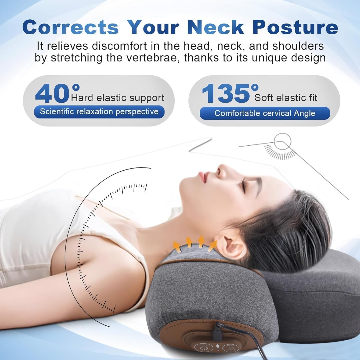 Hugterra Massager, 2025 New massage Neck Massager Relaxation deep tissue pillow