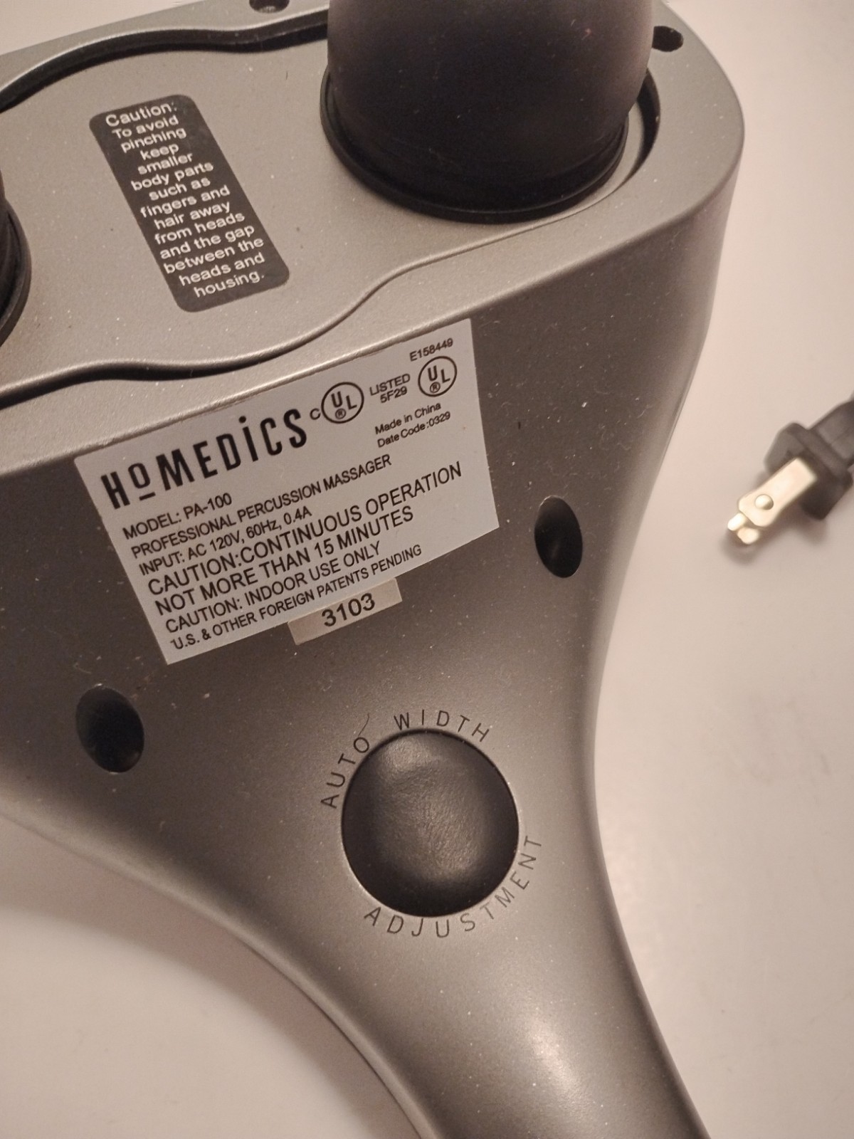 Homedics Therapist Select Professional Percussion Massager