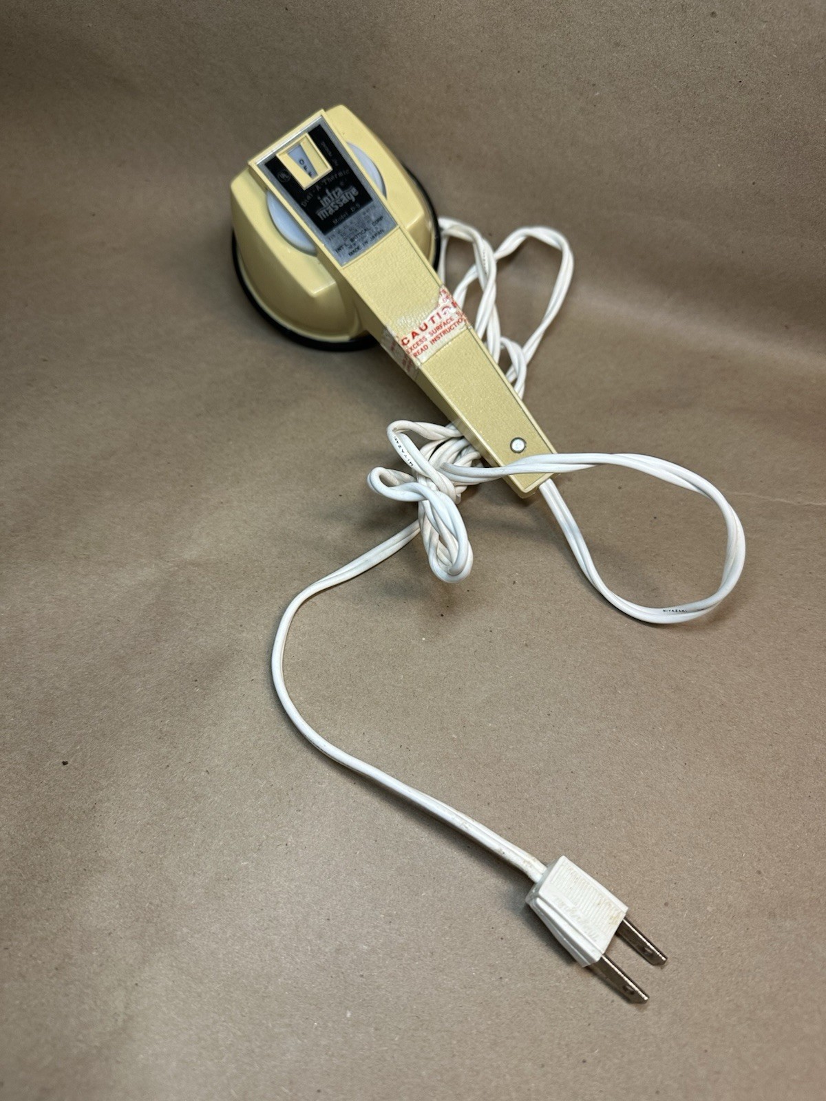 Dial-A-Thermic Infra Massage Model D5 Handheld Scalp Massager 115V