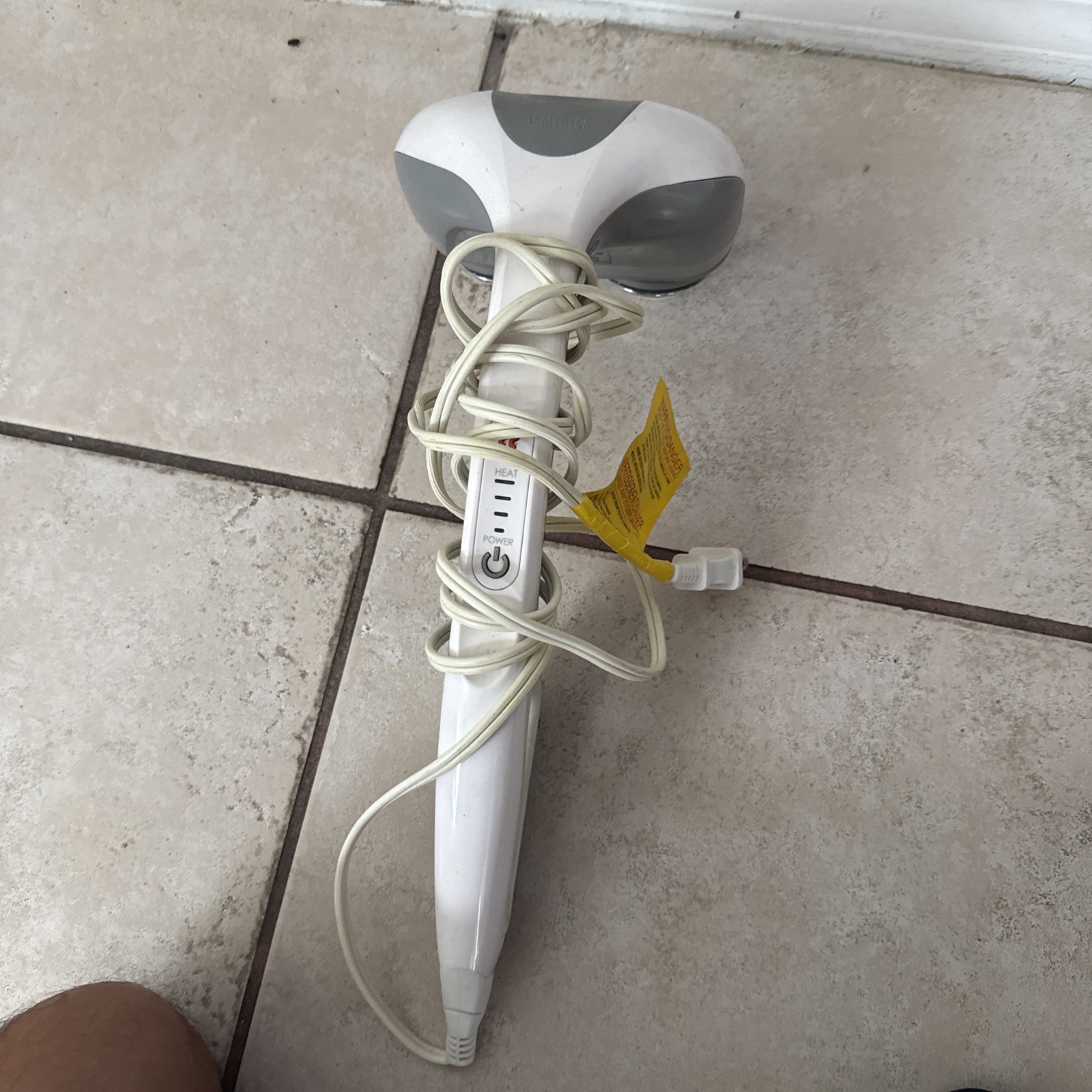 HoMedics HHP-351H Percussion Action Plus Handheld Massager – White