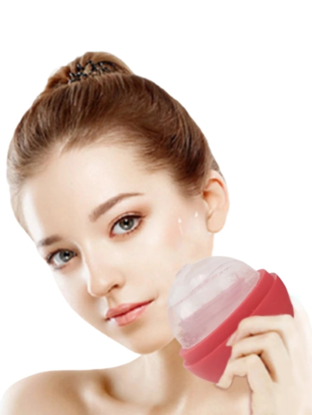 1 Pc Silicone Ice Roller for Face Eye Cooling Massage Skin Care Tool