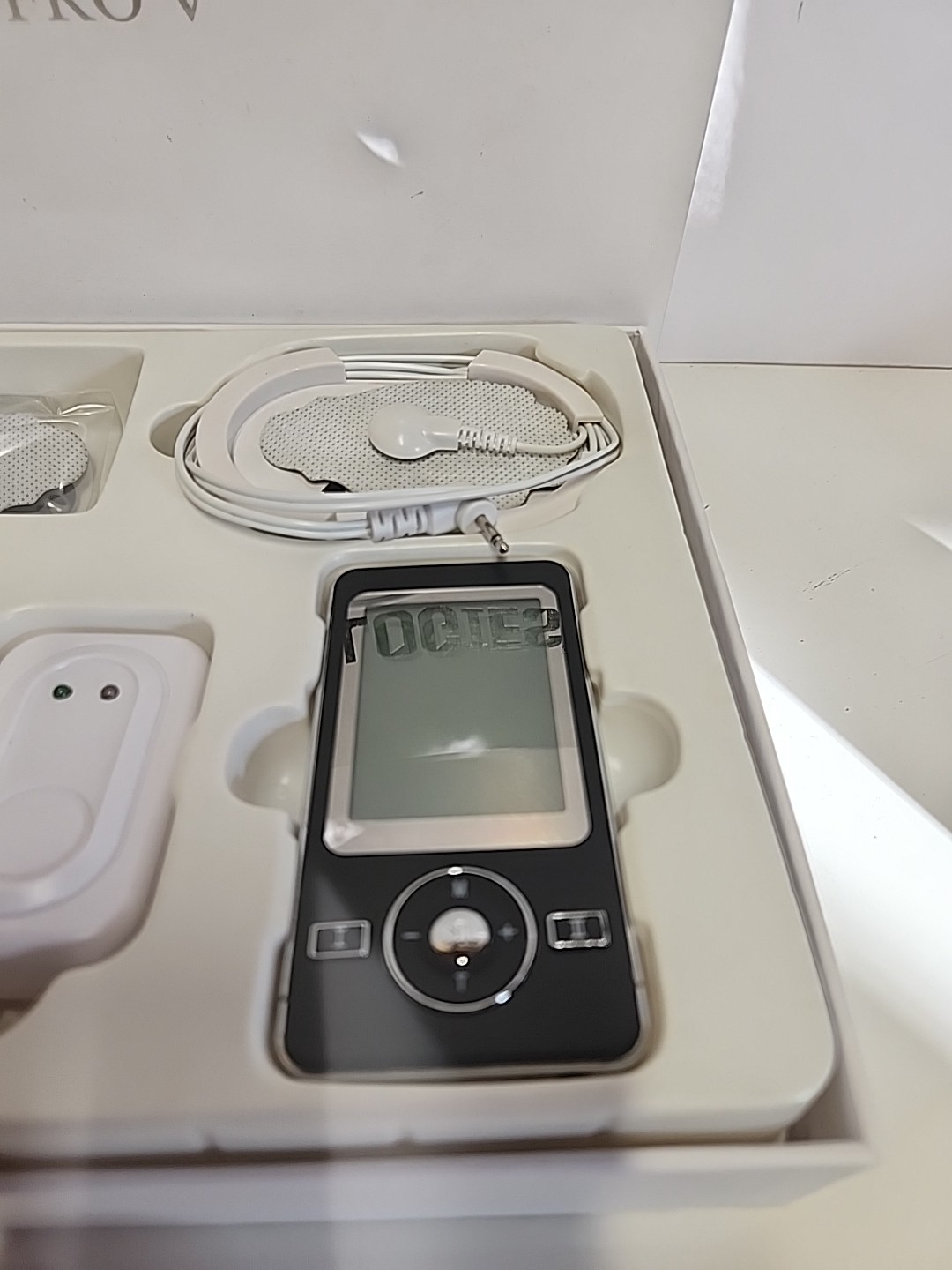 IQ Technologies Massager Pro V TENS Massager Unit Charger – New Open Box