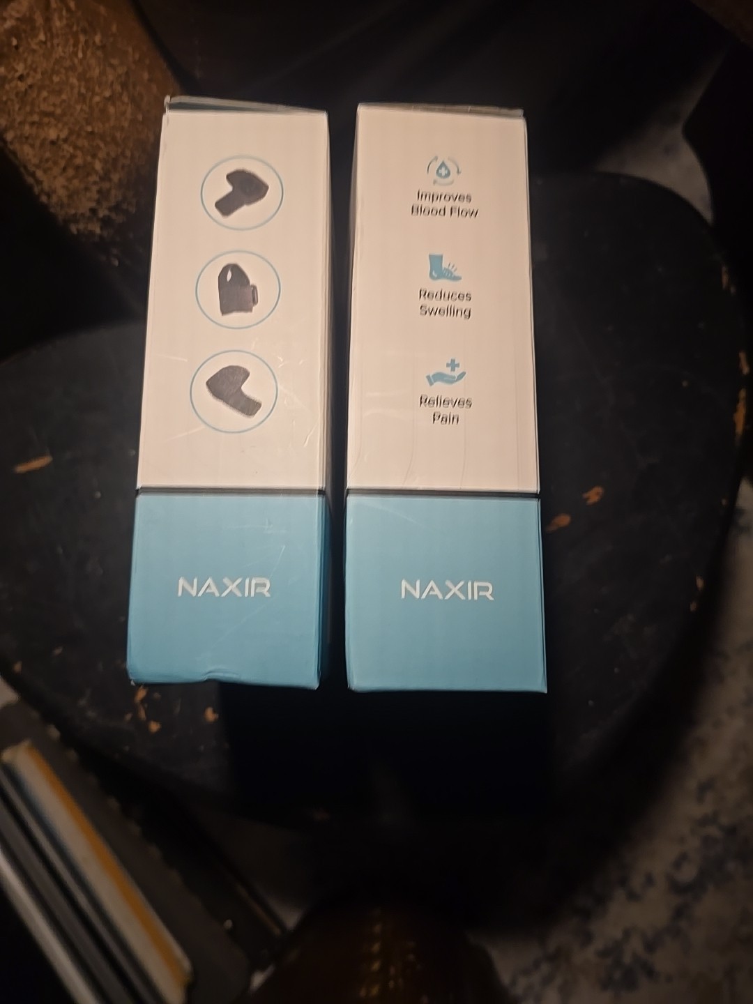 2pk Foot Massager, Wireless 3 in 1 Naxir Foot Revive Massager, Vibration Heated