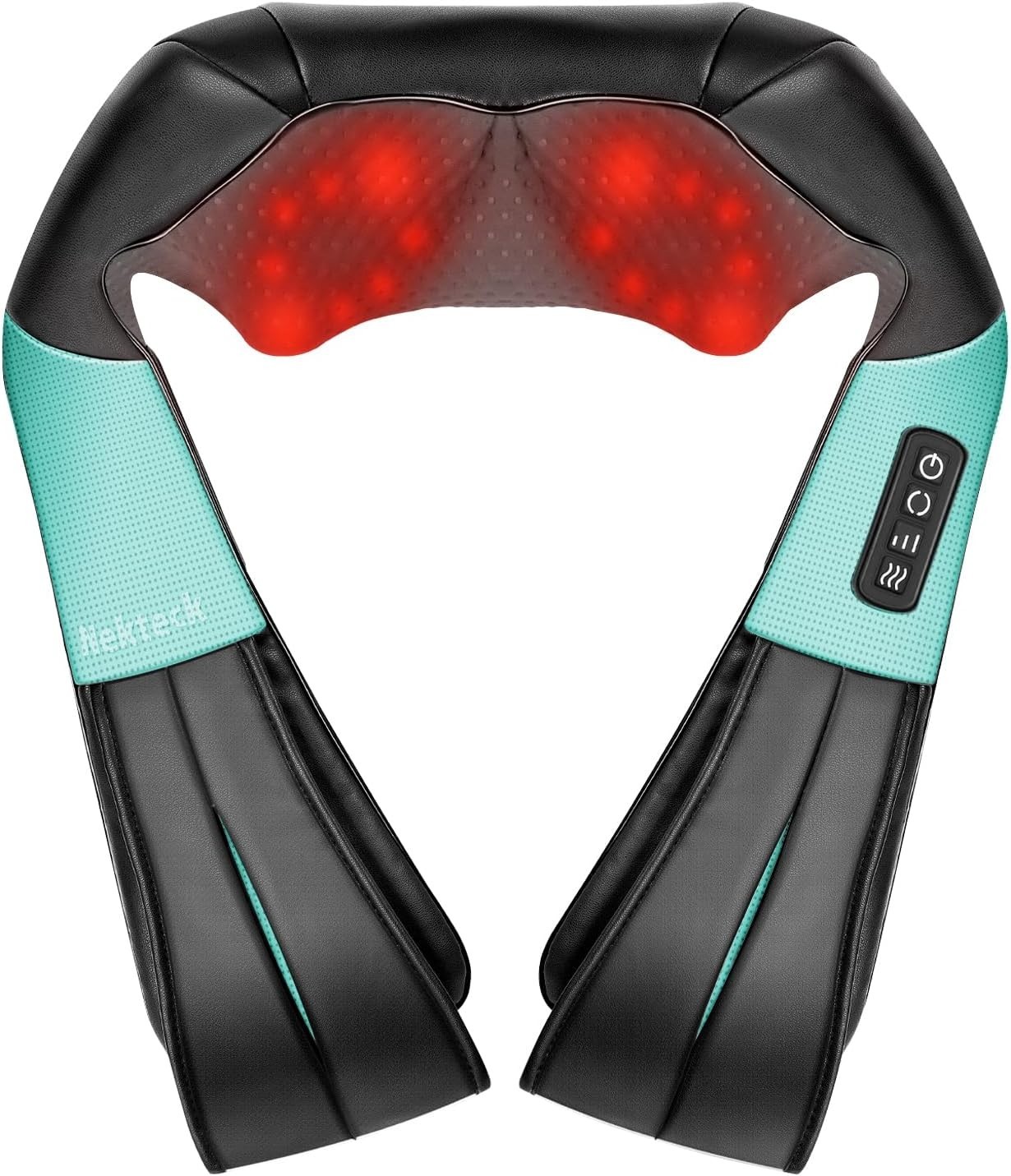 Shiatsu Neck Massager with Safety Features – Perfect for Home & Travel