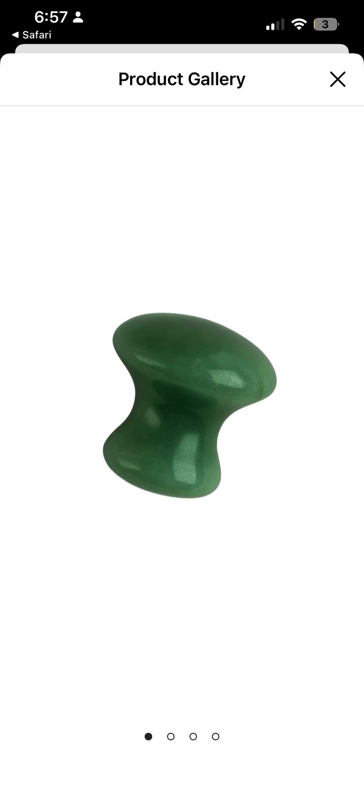 Mount Lai De-Puffing Jade Eye Massage Tool Soothe Delicate Skin