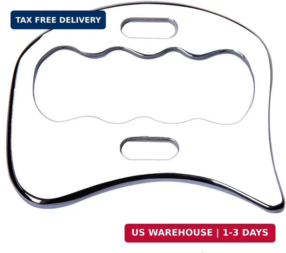 FeelFree Sport Stainless Steel Gua Sha Scraping Massage Tool-Muscle Scraper – So
