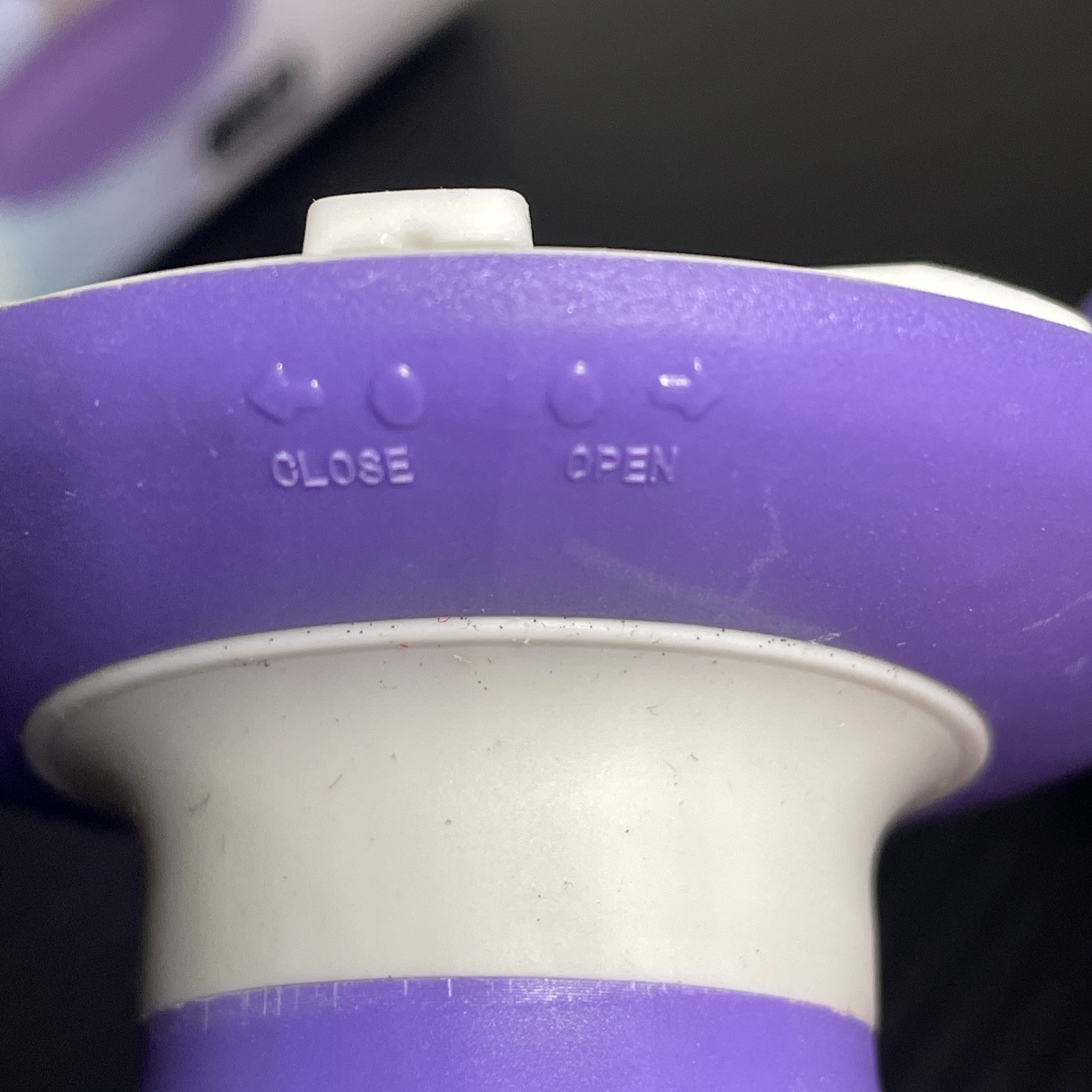 B Pure Revitalizing Vibration Body Massager Purple New Free Shipping