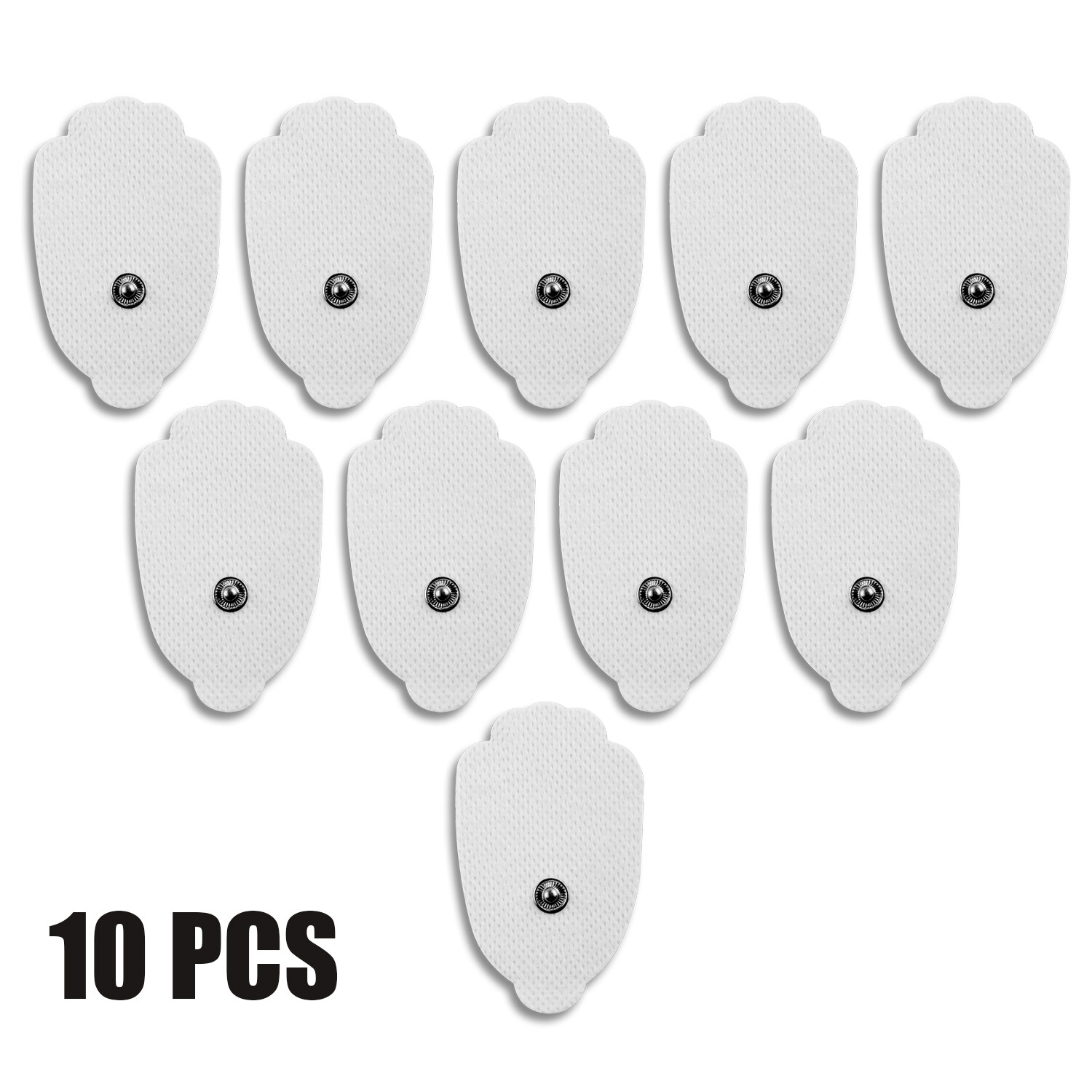 NEW 10-80x Snap On Replacement Electrode Pads For TENS Unit & Pulse Massager