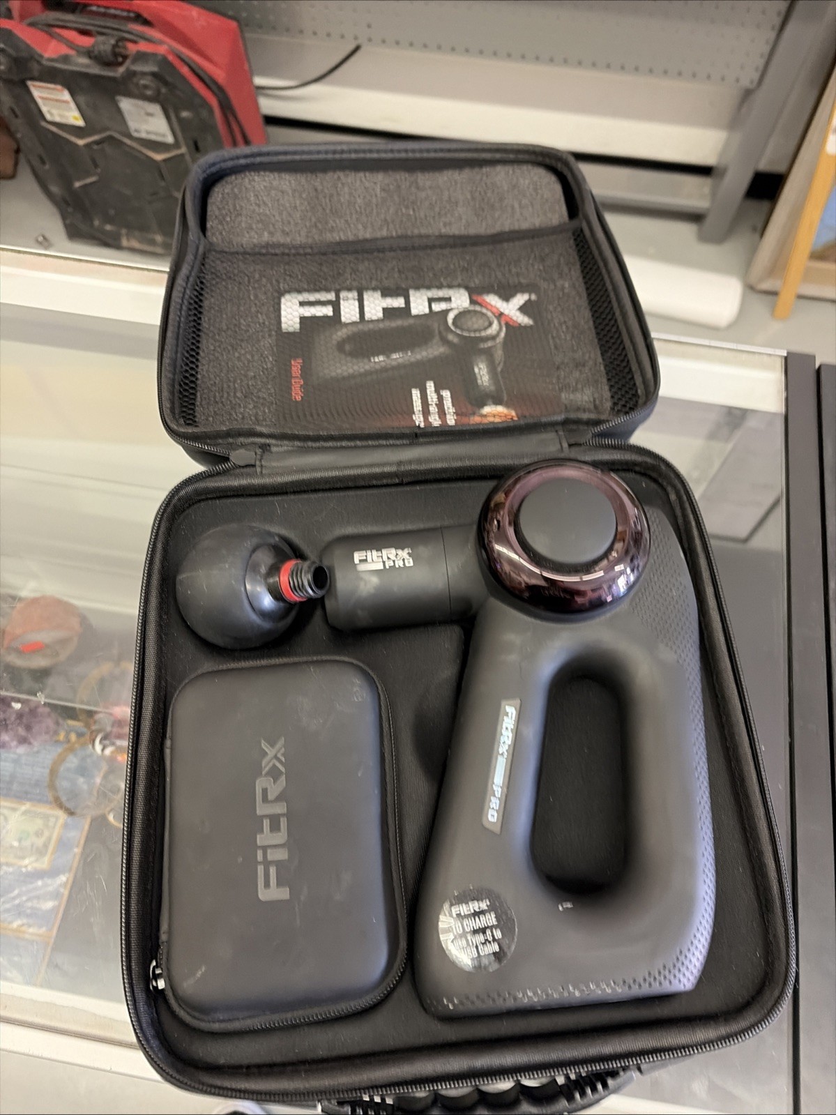 Tuzmi FitRx PRO Handheld Therapeutic Percussion Massage Gun