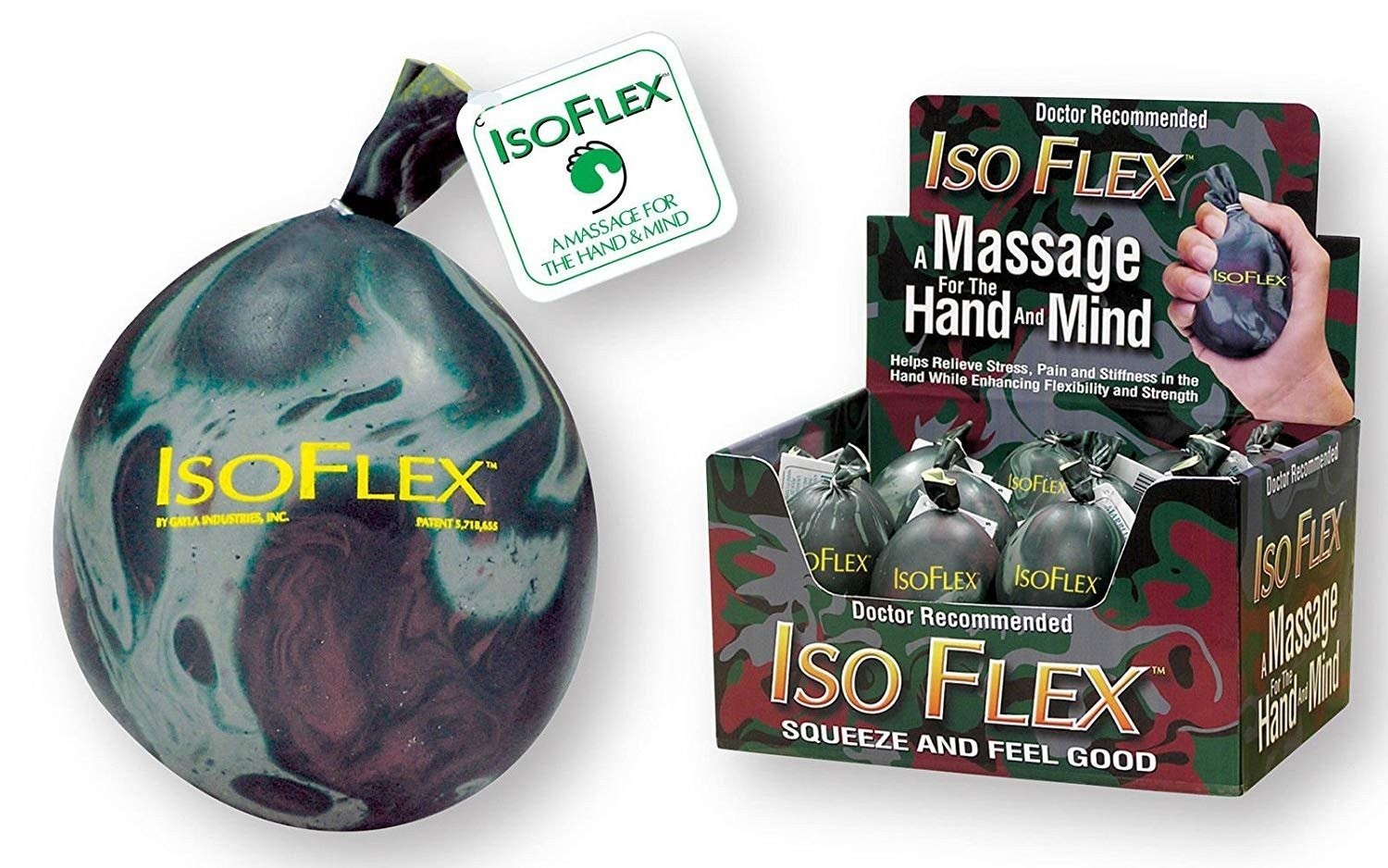 Isoflex 32035 Isoflex™ Camo Design Stress Ball