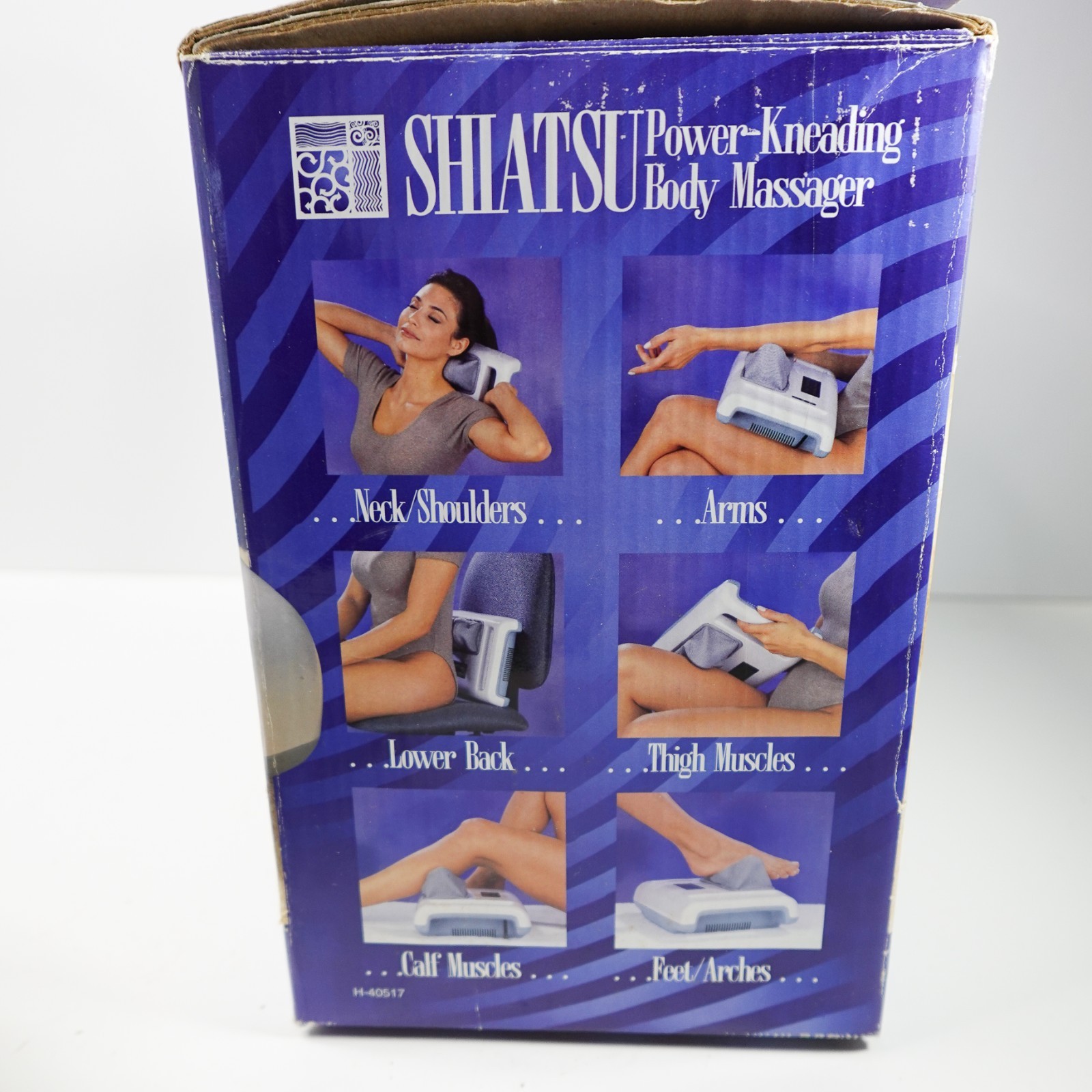 Siatsu Power Body/Foot Massager Kneading Fingers Loosens & Soothes Tired Muscles