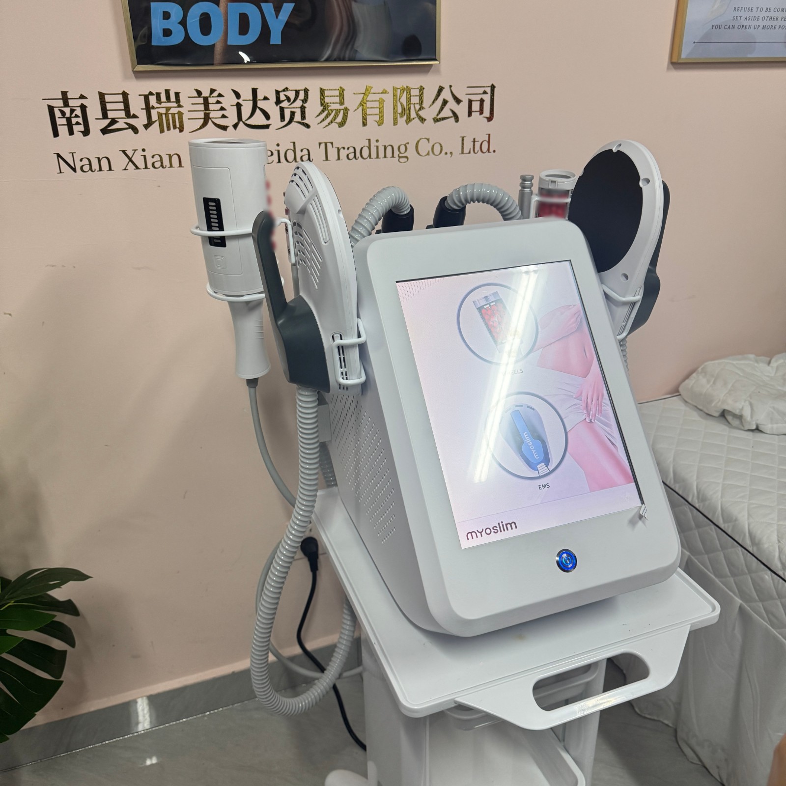 Professional 4 Handles Inner Ball Roller Body Massage Shaping Sculpt Machine