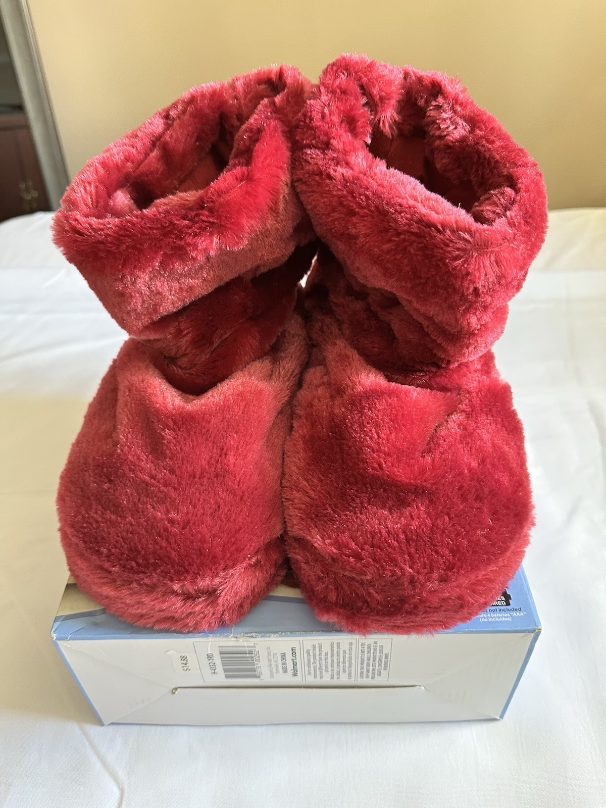 Health Touch Memory Foam Massaging Booties Black Women’s Size Large 9-10 1/2