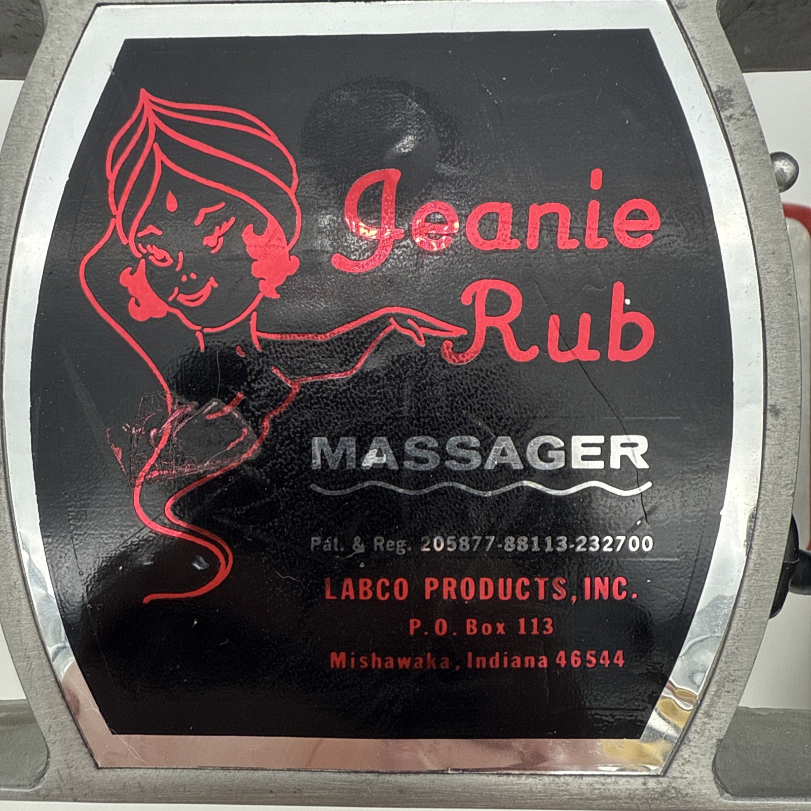 Morfam Jeanie Rub Genie Massager Deep Tissue Vibrator M69-315A,