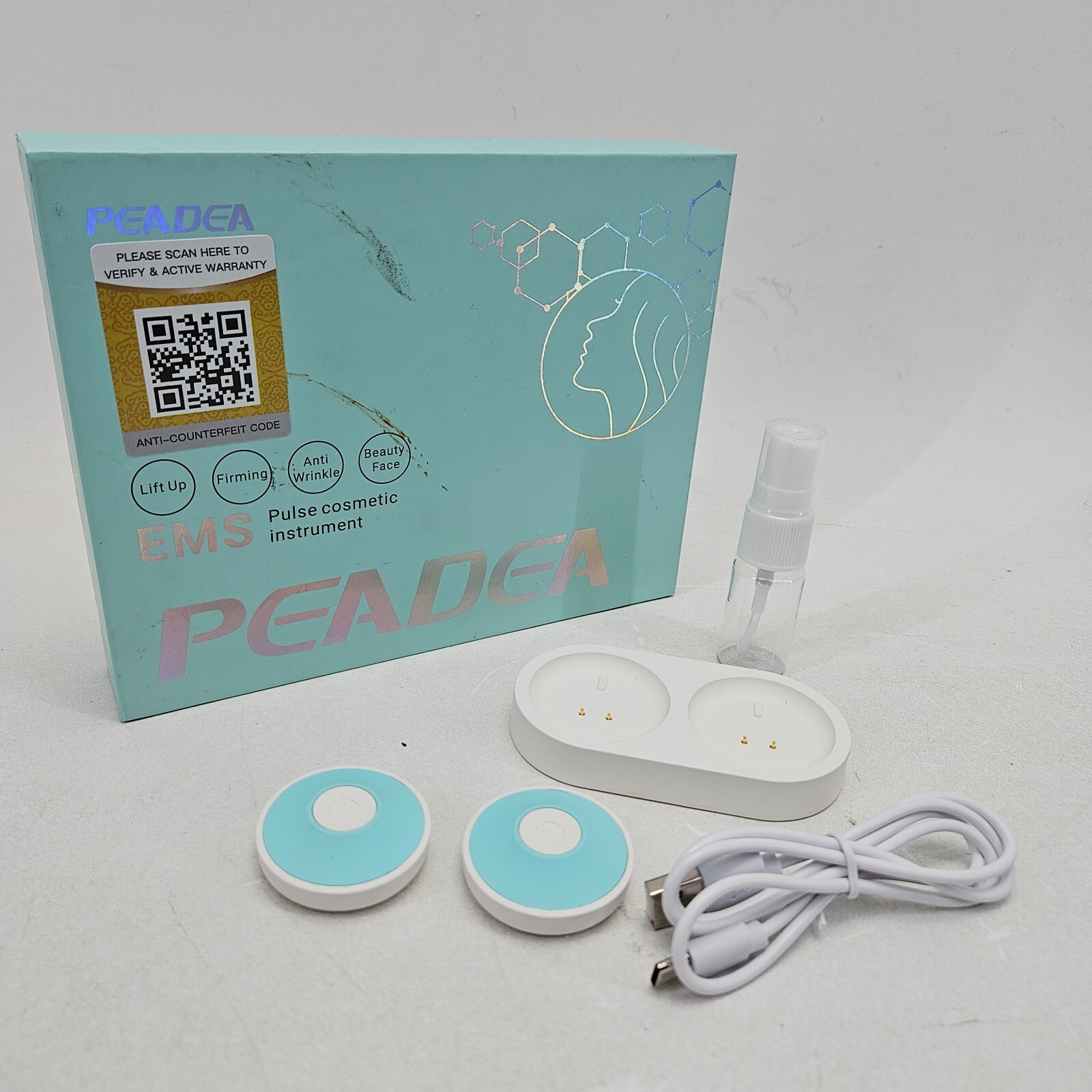 PEADEA EMS Pulse Cosmetic Instrument PD-AM210 Anti Wrinkle/Lift Up/Firming/Face