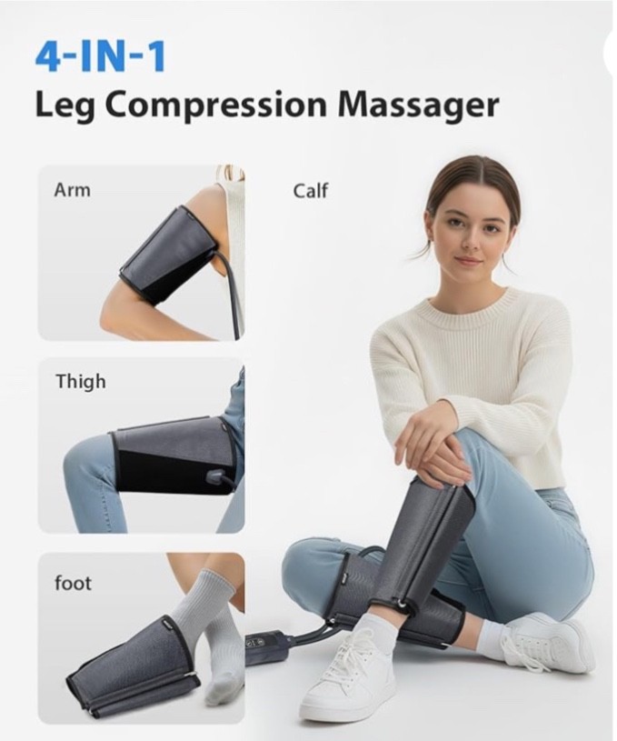 Cincom CM-010A Circulation Air Calf Compression Muscle Relaxation Leg Massager