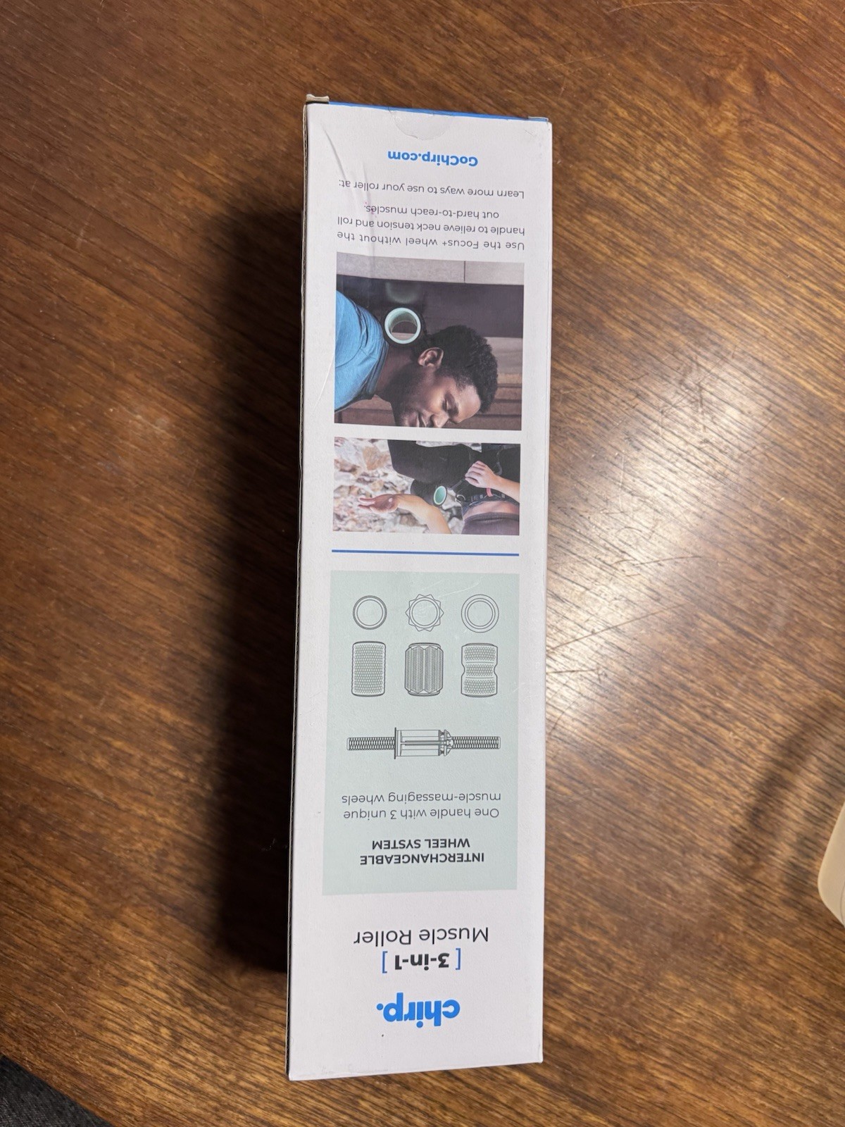 Chirp 3-in-1 Muscle Roller Massager Set New In Box