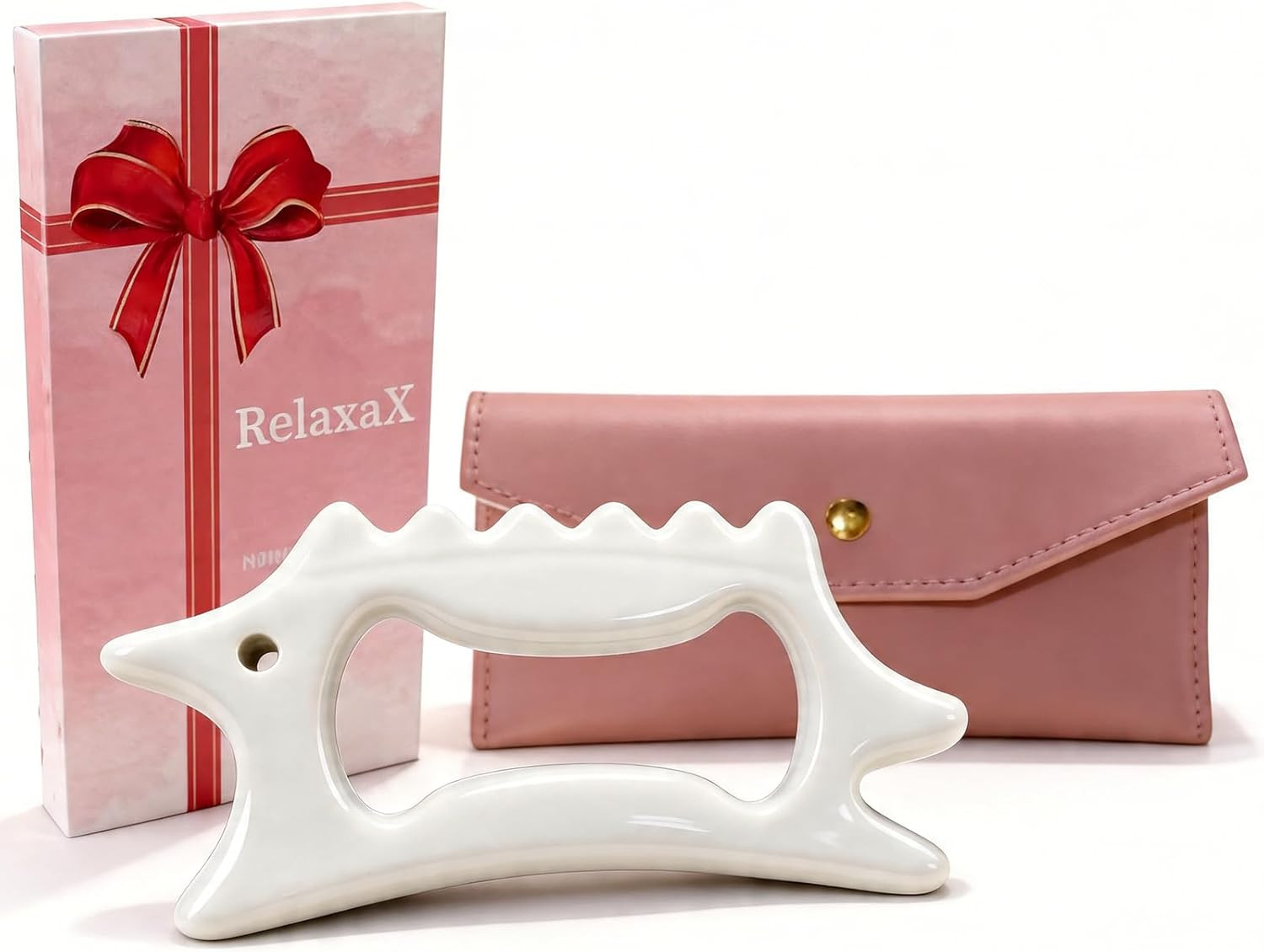 Ceramic Gua Sha Facial Tools Lymphatic Drainage Massager Body Guasha Tool for Fa