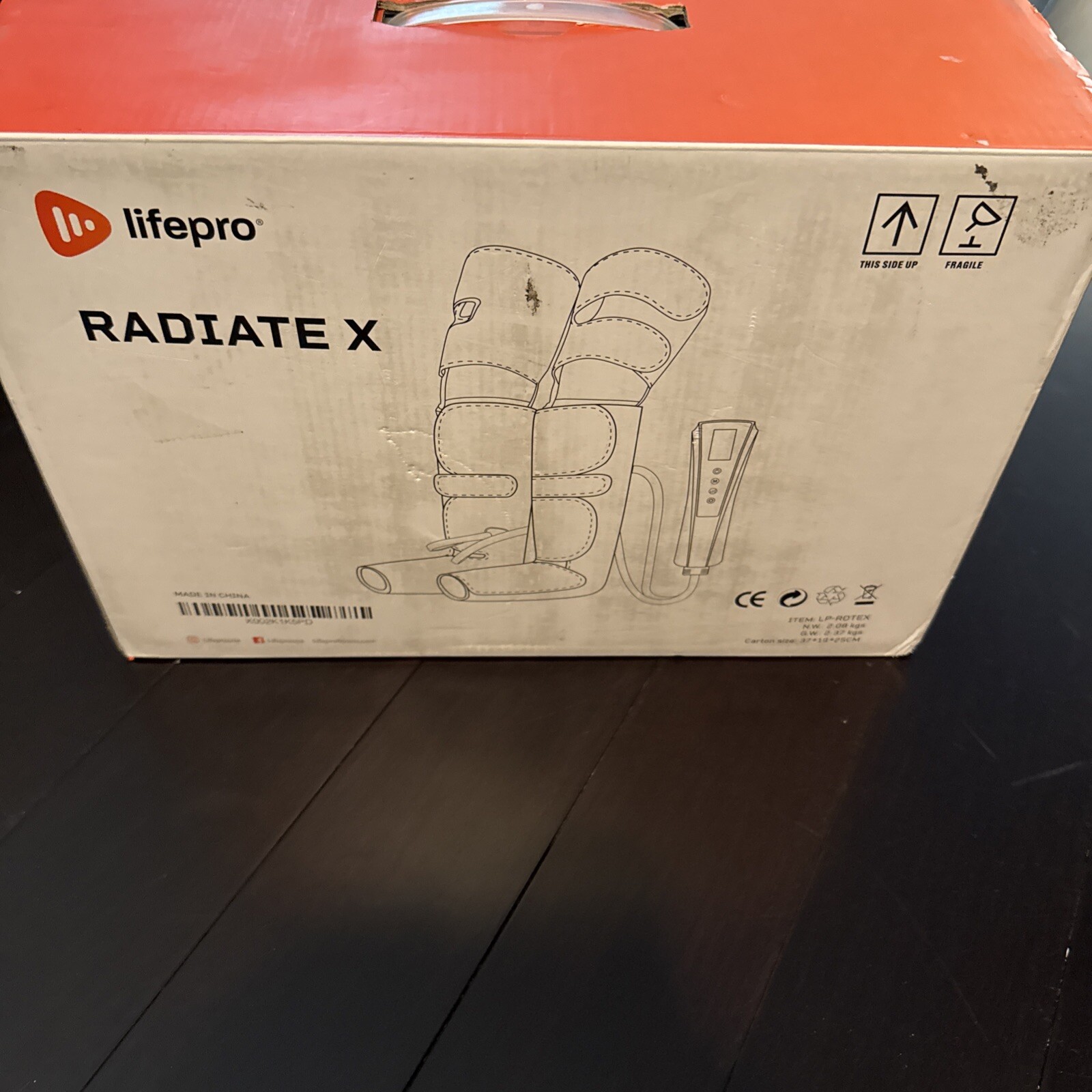 LIFEPRO RADIATE X – Massager Foot Calf Leg Compression Massager Circulation