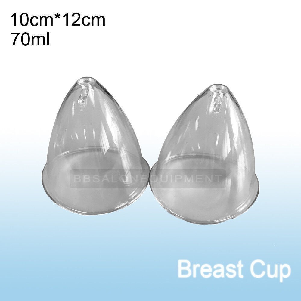 2PCS 60/70/80/90/120ml Breast Cups Replacement For Vacuum Therapy Breast Machine