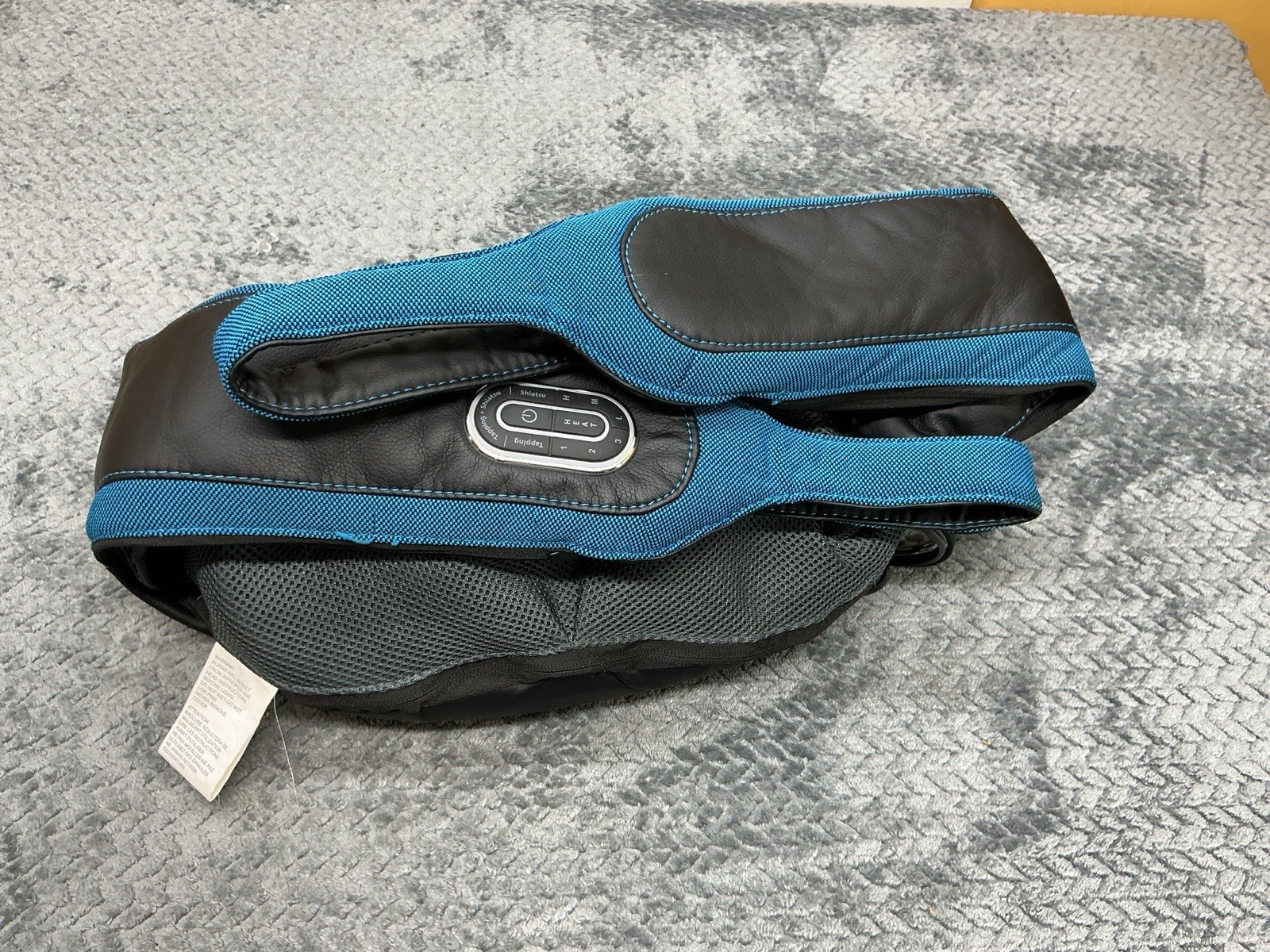 Brookstone TS-502-TP 2-in-1 Shiatsu Neck Shoulder Massager w Heat