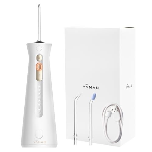 YA-MAN Jet Washer Jet Floss EX Oral Irrigator YOI-2000W-1AM White [Amazon.co.jp