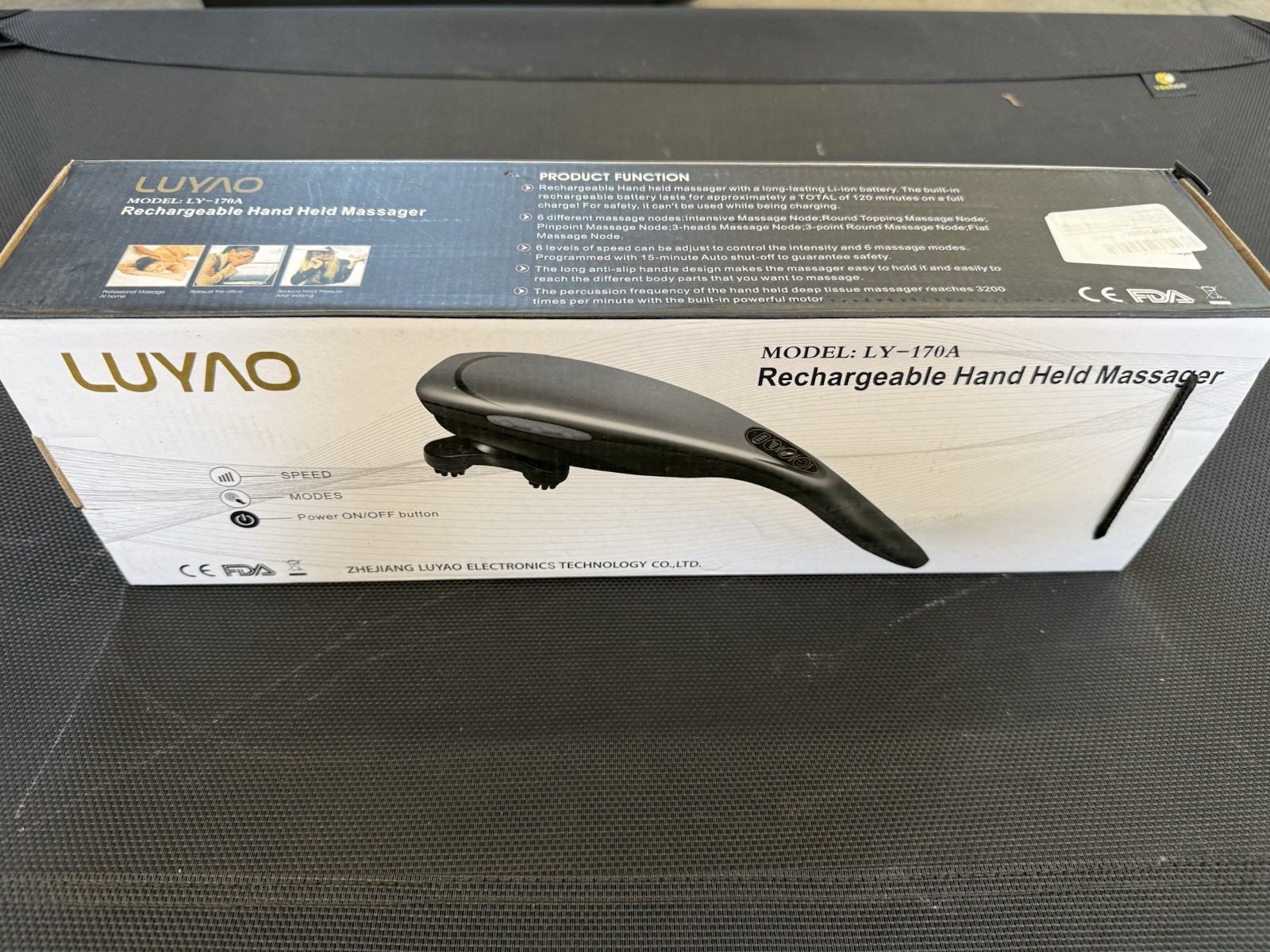 🔥LUYAO Rechargeable Handheld Massager (LY-170A) NEW