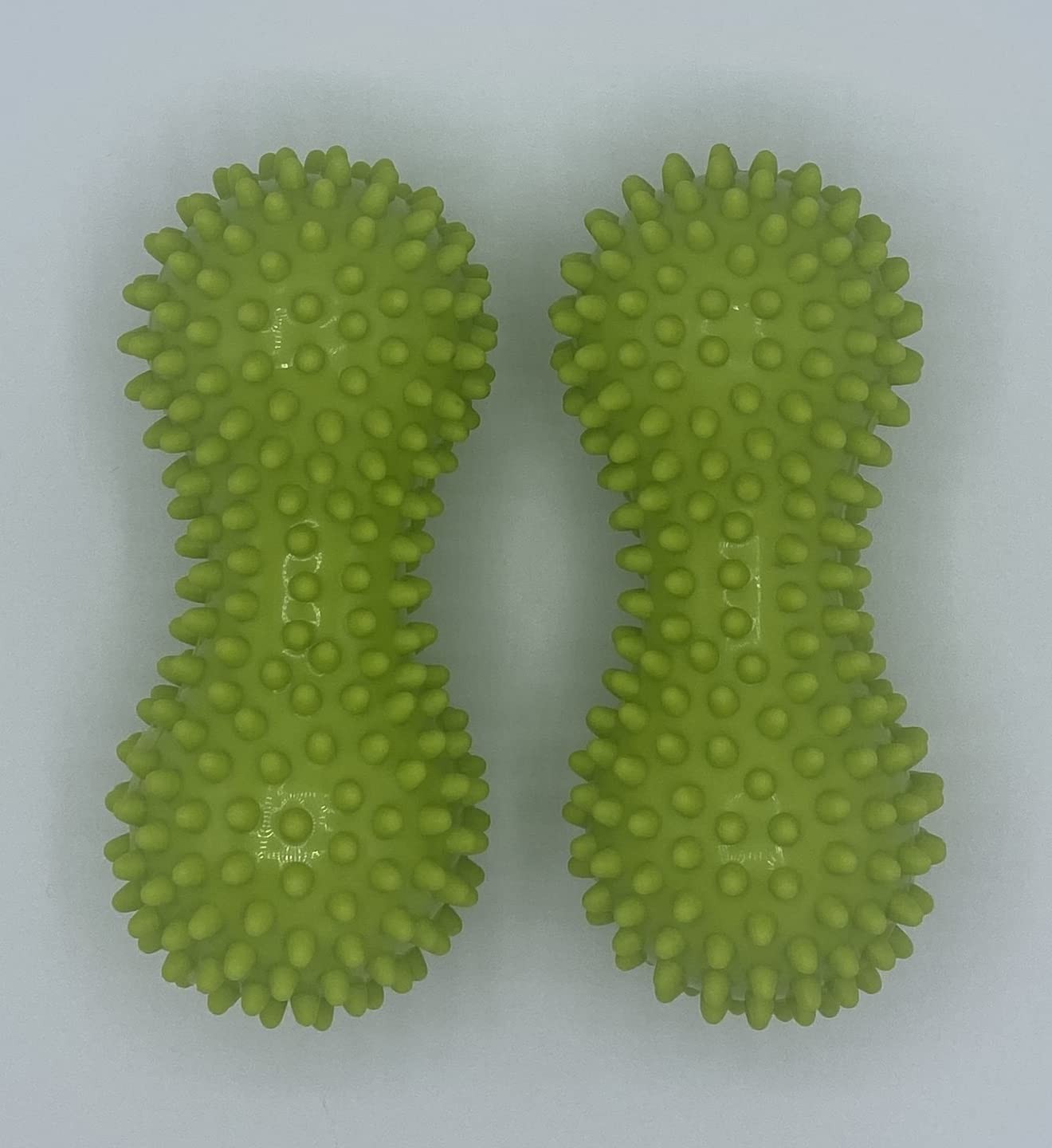 ® Pack of 2 Soft Spiky Massage Peanut Balls, Stress