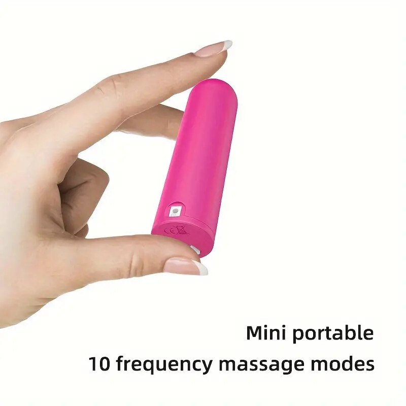 Mini Vibrator Massager, High Frequency Vibration Massage, 10 Frequency