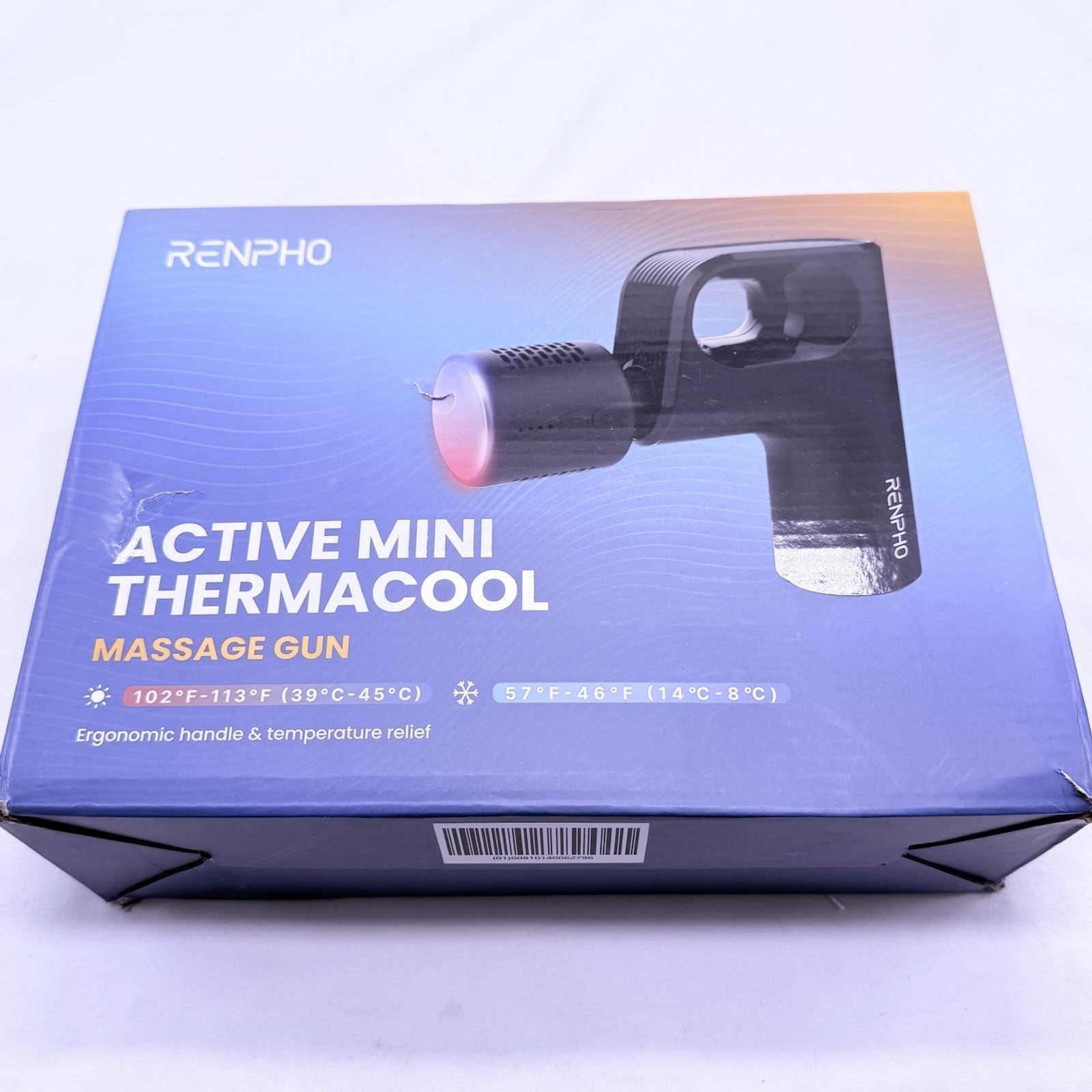RENPHO Active+ Thermacool Massage Gun with Heat and Cold, Percussion Deep Tissue