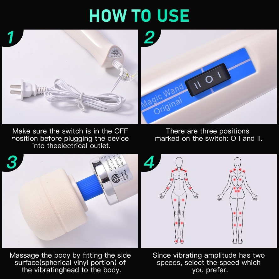 Brand-new vibrating wand HV-260 hand massager
