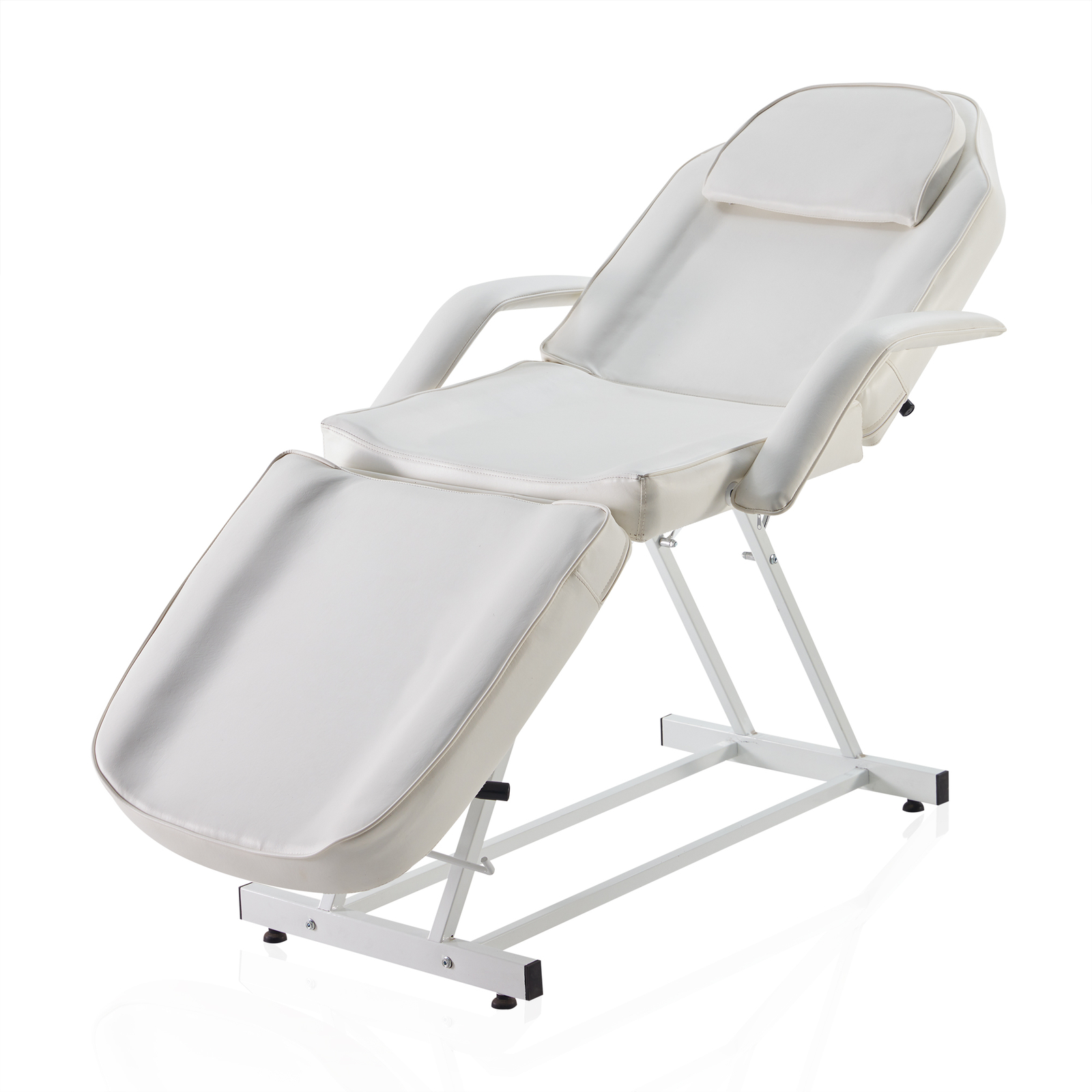 Adjustable Facial Bed Table Massage Chair Beauty Spa Tattoo Beauty Salon, Cream