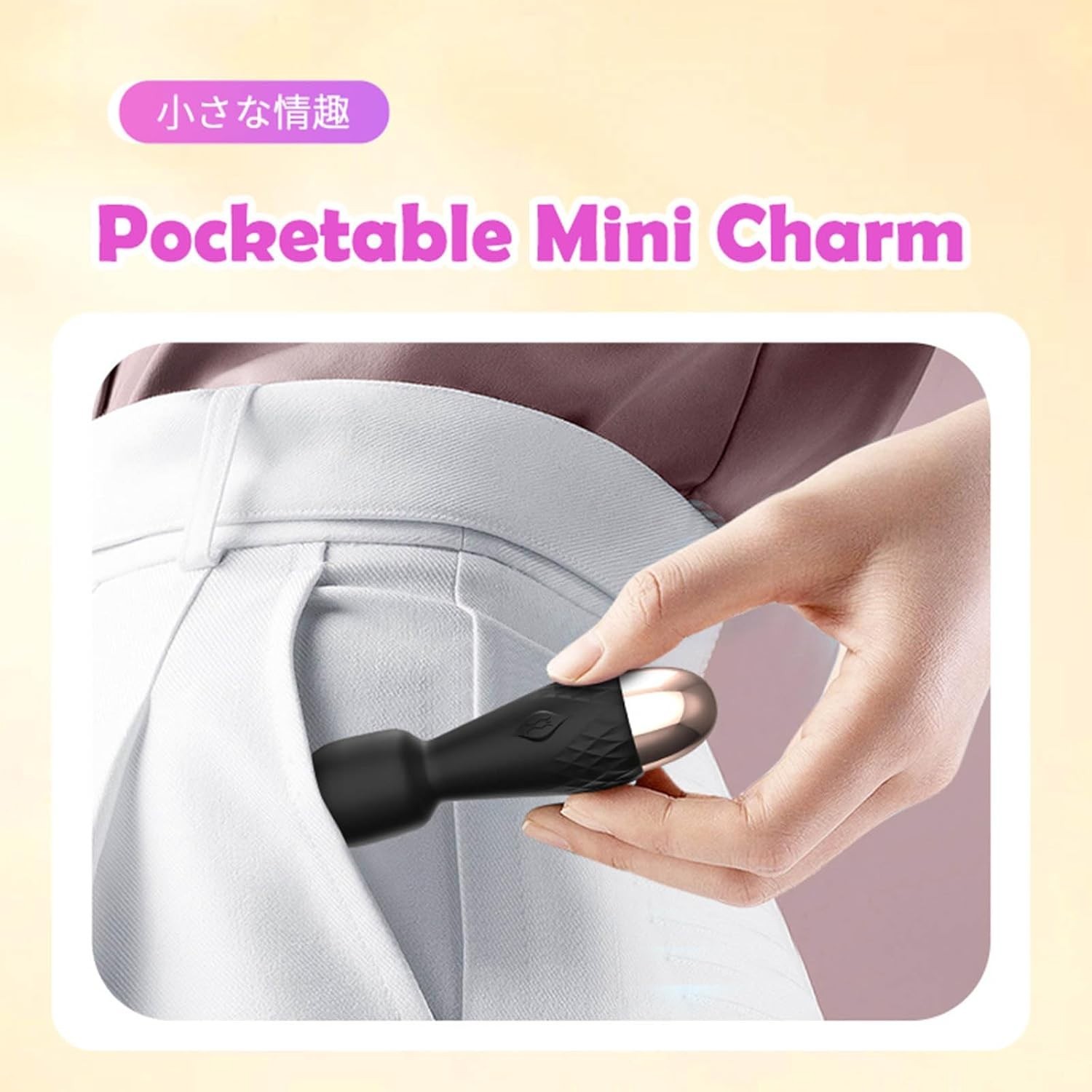 Travel-Friendly Mini Electric Muscle Massager – 10 Modes, Hypoallergenic Design