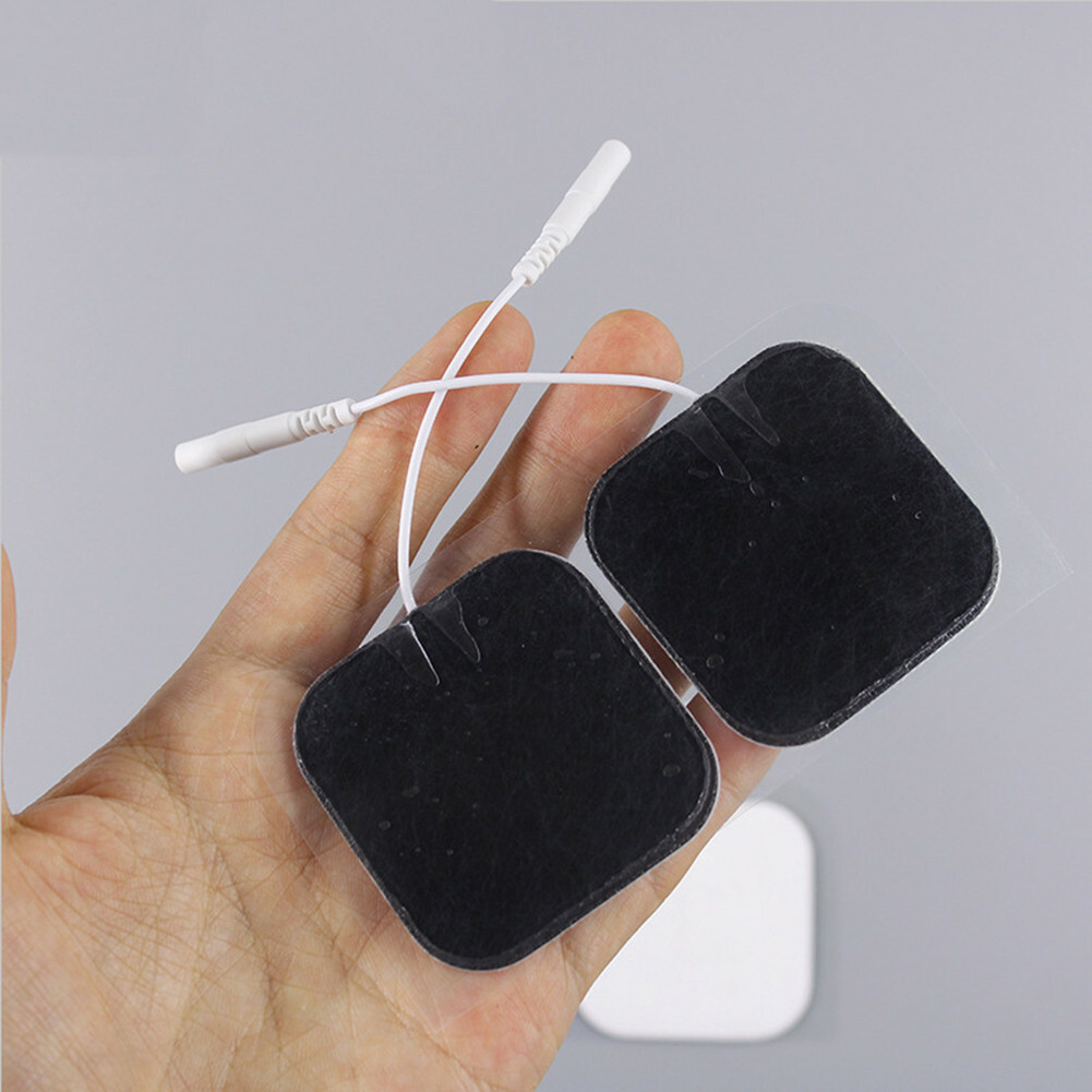 30Pcs TENS Electrode Pads EMS Replacement Unit 5x5CM Muscle Stimulator BULK