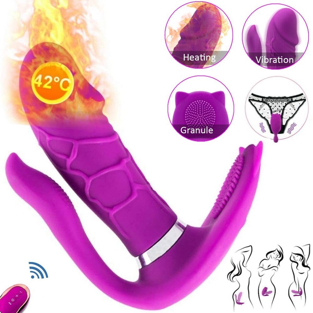 Adult Toy for Women Pleasure Licking Wearable Vibrator Smooth Flexible Silicone
