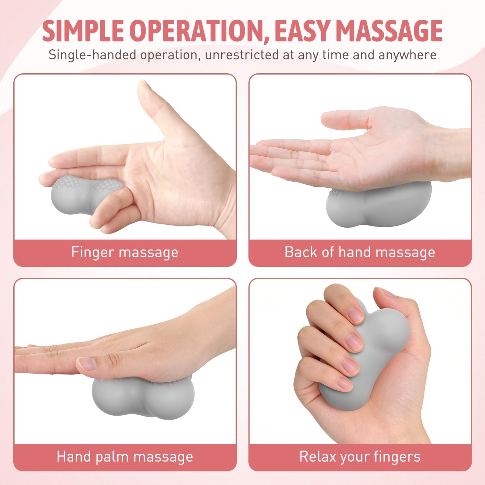 Multifunctional Electric Massager with Vibrating Physic Therapy Massage Ball,…