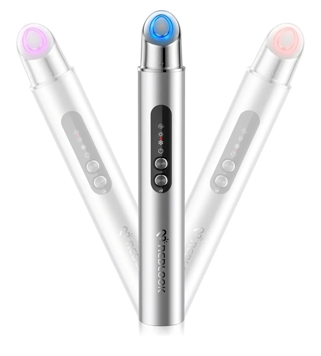 REDLOOK Depuffing Wand – Multi-Mode Cold & Heat Eye with Massager,At Home Face R