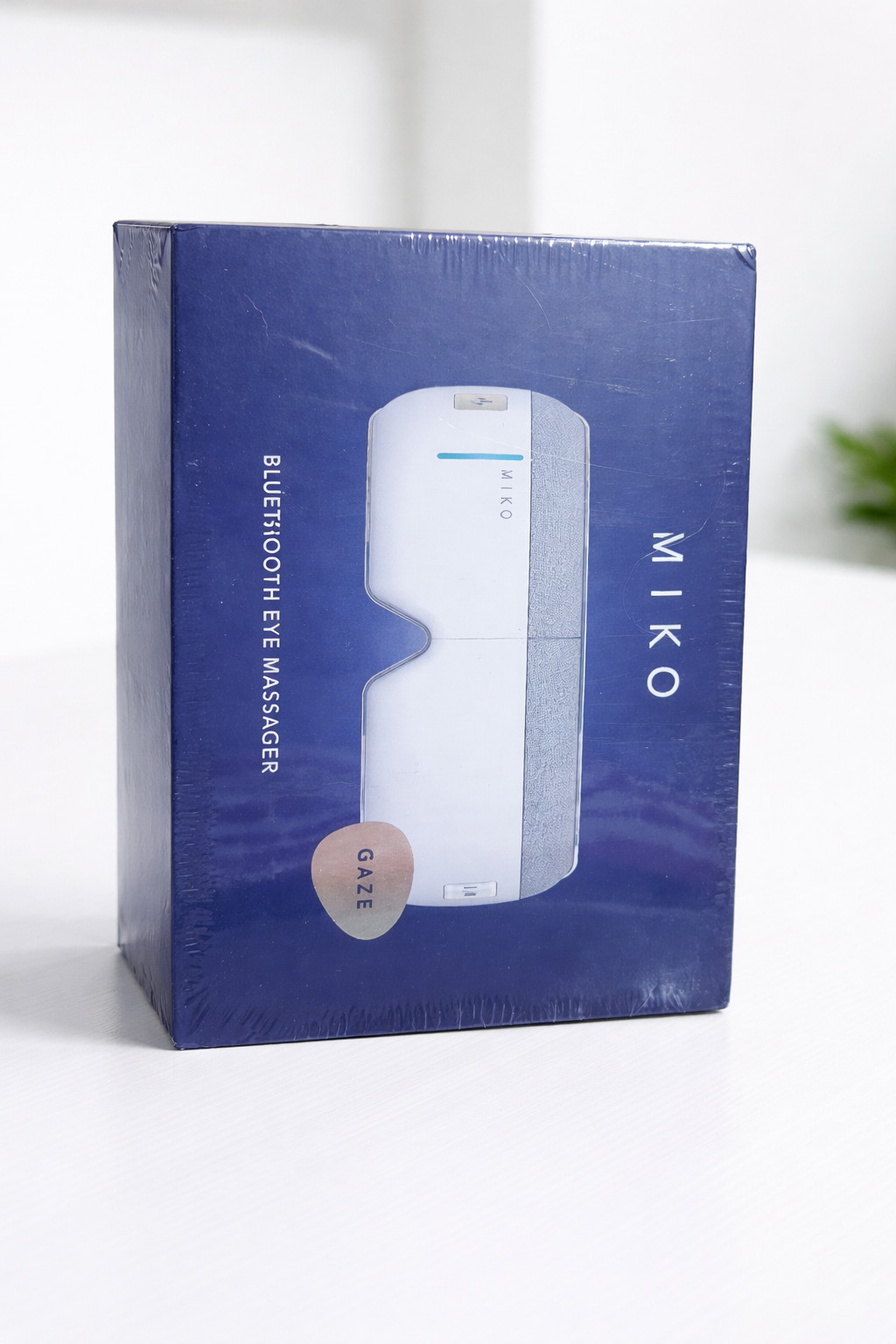 Miko Gaze Smart Eye Massager Heat, Air Pressure, Bluetooth, 4 Modes NEW SEALED