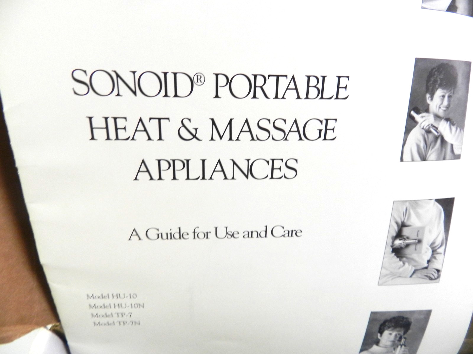 Vtg American Massage Products Sonoid 10 Variable Speed Spheroid Hand Massager