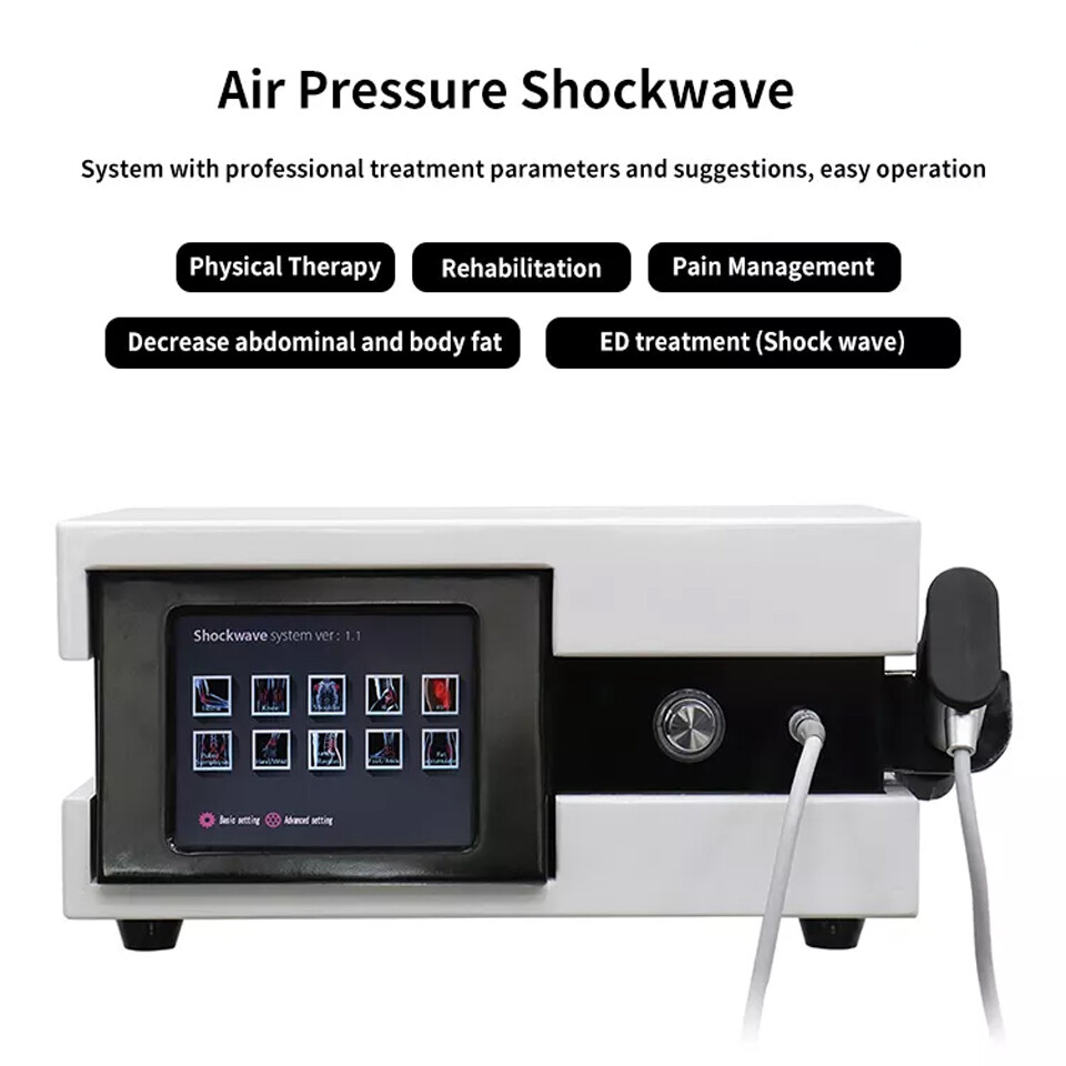 ED Treatment Shockwave Machine Radial Pneumatic ShockWave Physical Pain Relief