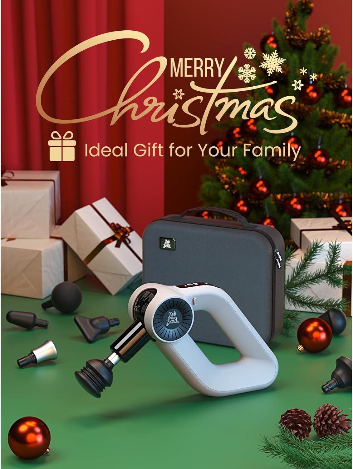 Massage Gun Muscle Deep Tissue for Athletes, Portable Percussion Pain Relief NEW