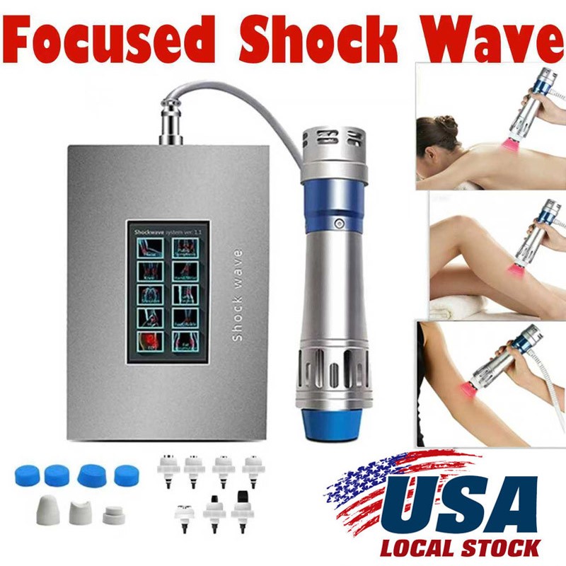 Focused Shock Wave Therapy Machine ED Full Body Muscle Relief & Bone Strength US