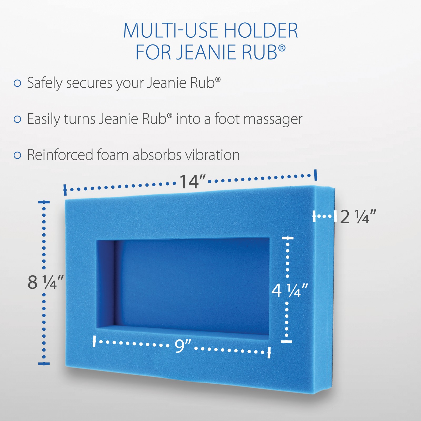 Core Products Jeanie Rub Massager Multi-Use Holder ONLY Foot Massage Adapter USA