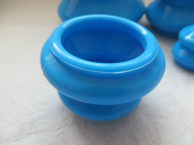 Medical SILICONE Massage Anti-cellulite 4 Cups/set Vacuum Cupping jar Massager