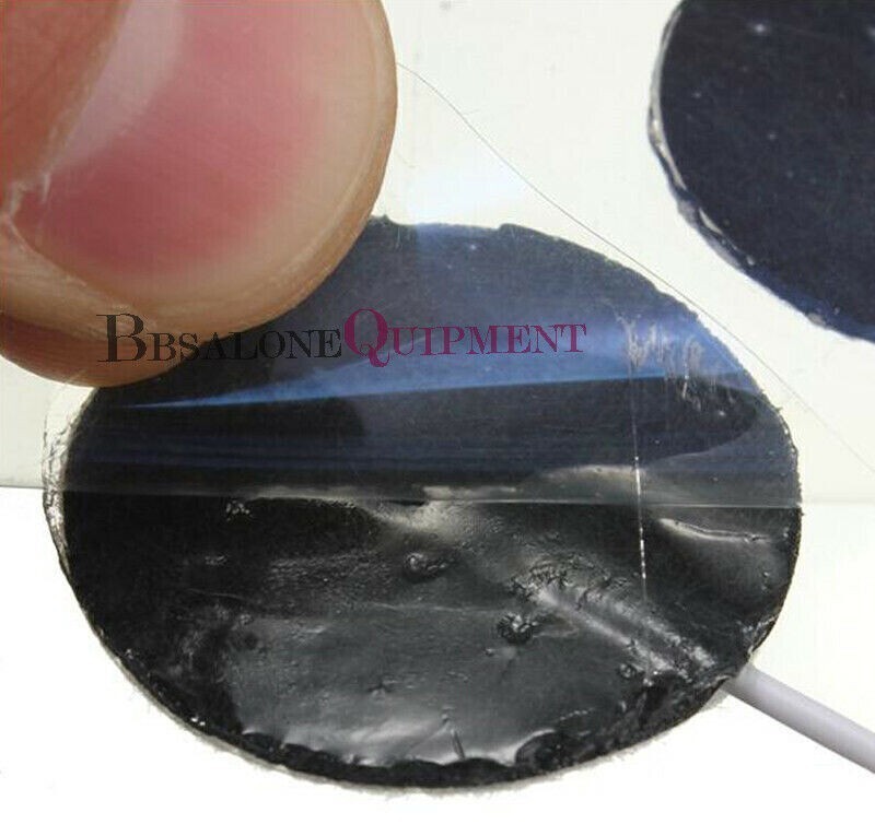 50 Pair Replace 2.5cm Round Electrode Pad For Microcurrent Body Slimming Machine